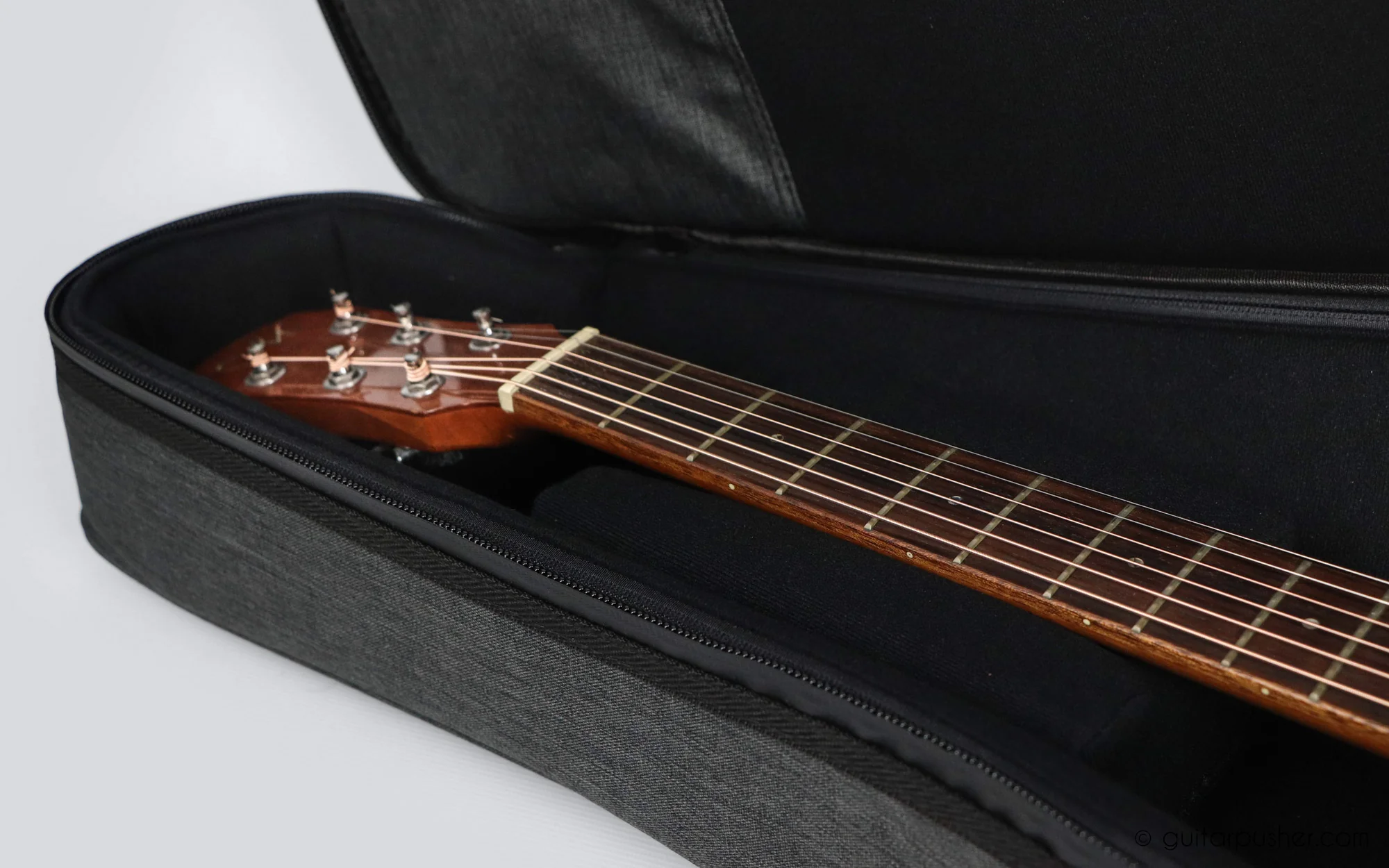 Maestro Premium Acoustic Guitar Gig Bag Standard Size 30mm Grey - Image 10