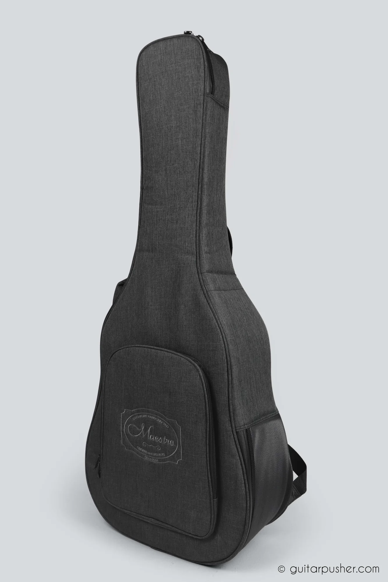 Maestro Premium Acoustic Guitar Gig Bag Standard Size 30mm Grey - Image 3