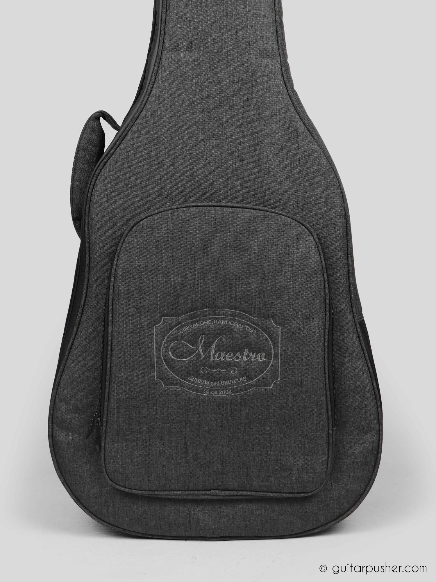 Maestro Premium Acoustic Guitar Gig Bag Standard Size 30mm Grey - Image 7