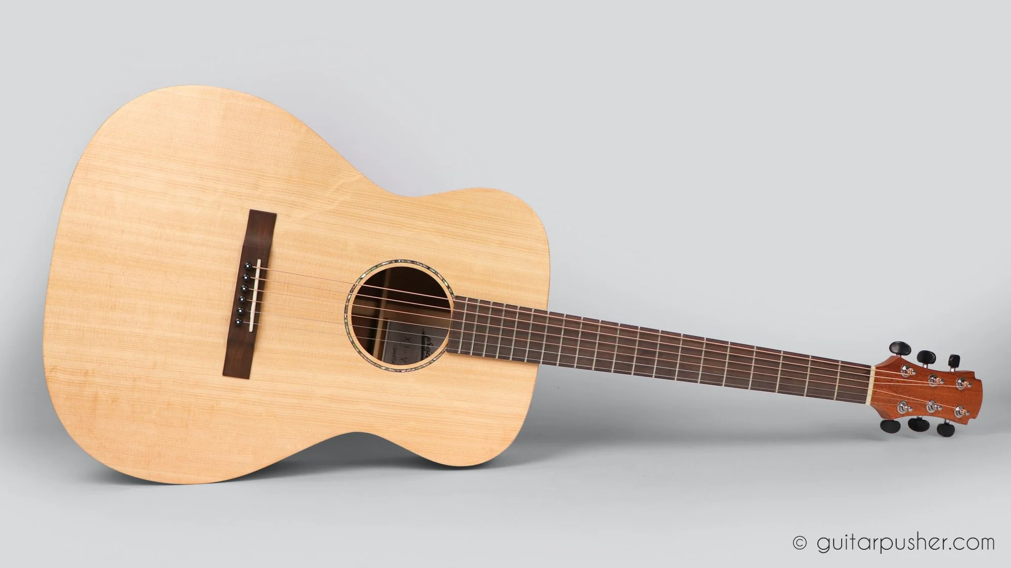 Maestro Project X X1-V1 All Solid Sitka Spruce/Mahogany OM Acoustic Guitar w/ Case - Image 13