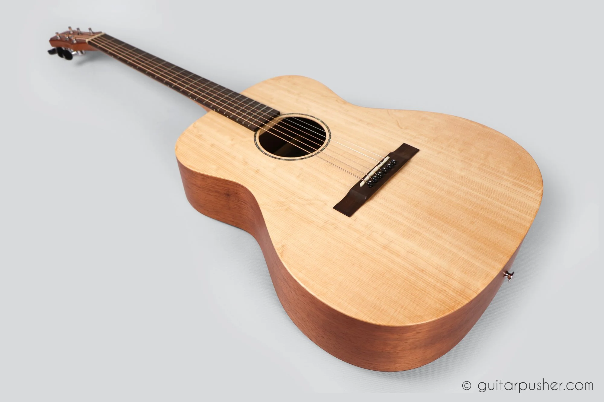 Maestro Project X X1-V1 All Solid Sitka Spruce/Mahogany OM Acoustic Guitar w/ Case - Image 14