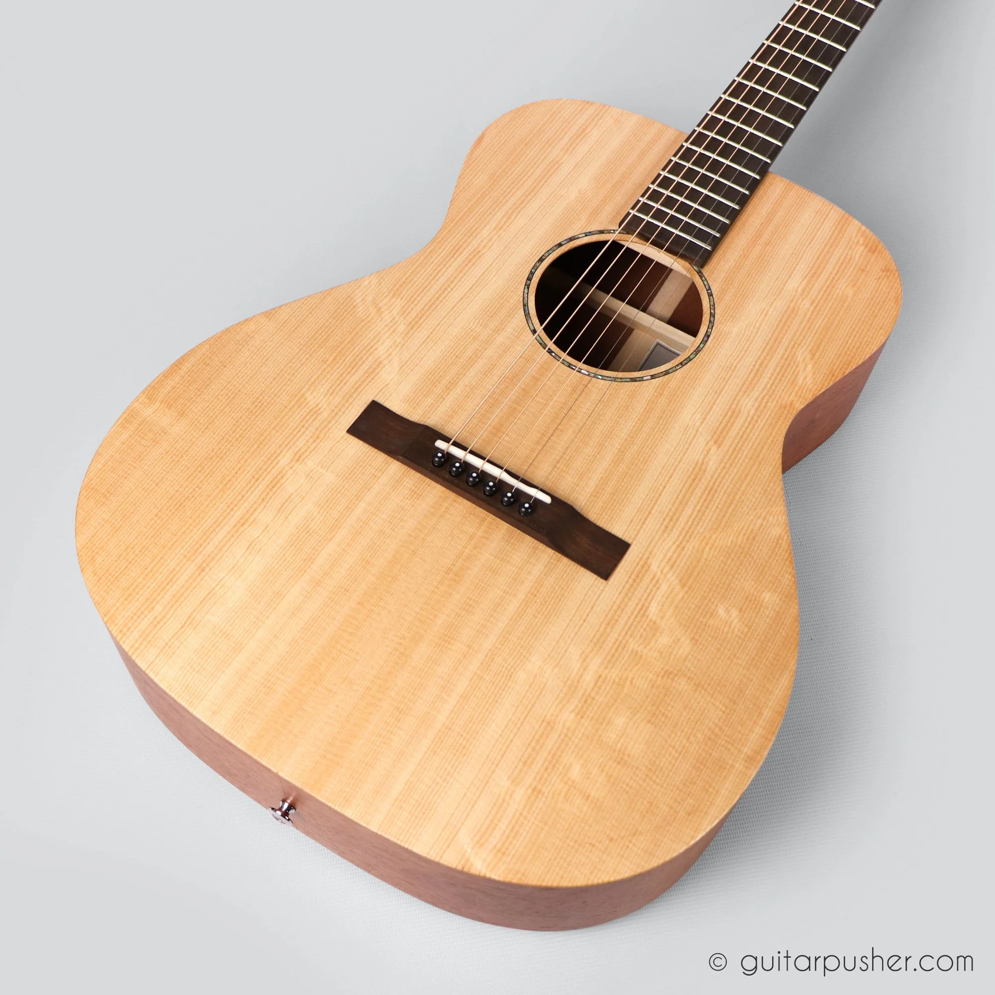 Maestro Project X X1-V1 All Solid Sitka Spruce/Mahogany OM Acoustic Guitar w/ Case - Image 6