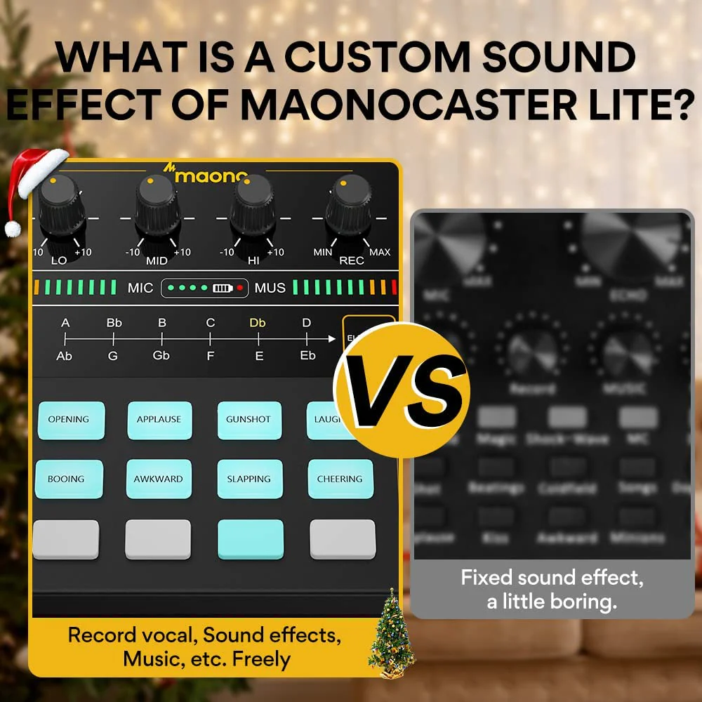 MAONOCASTER Lite Portable All-In-One Podcast Production Studio AU-AM200-S1 - Image 5