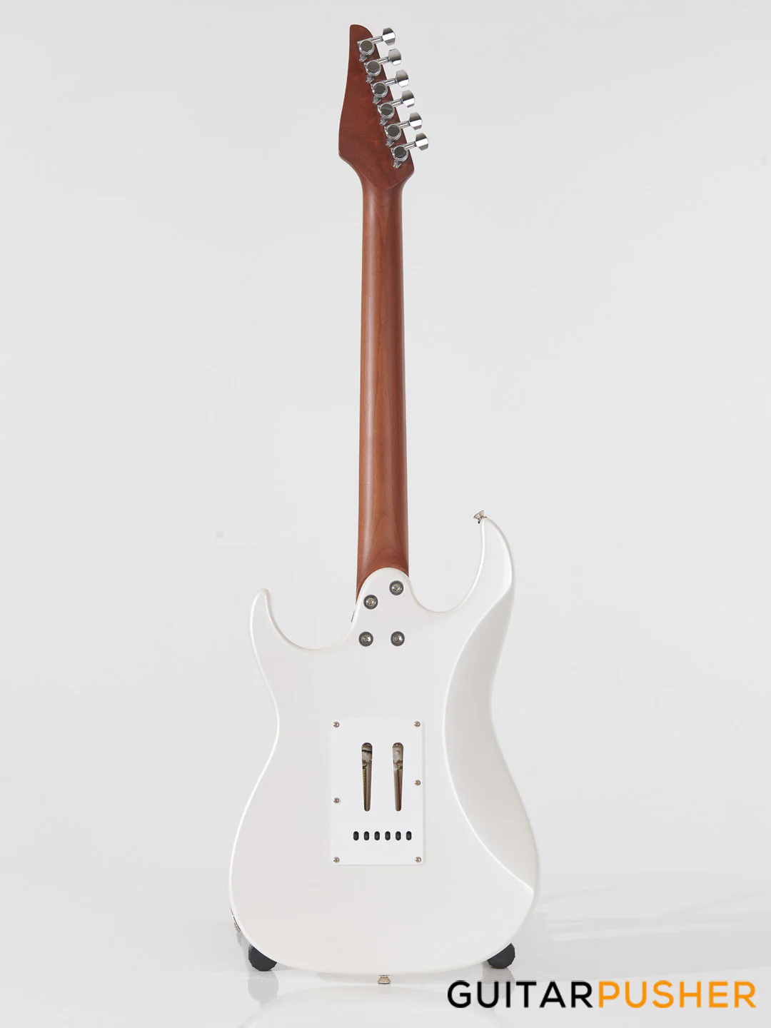 Mark James Maximum DK450R Electric Guitar - Silver White - Image 3
