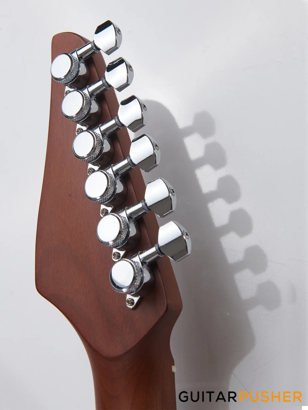 Mark James Maximum DK450R Electric Guitar - Silver White - Image 4
