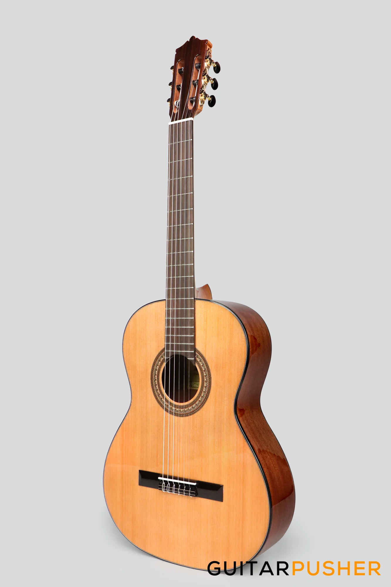 Martinez MC-20S Spruce Top/Mahogany Classical Guitar (Natural) - Image 4