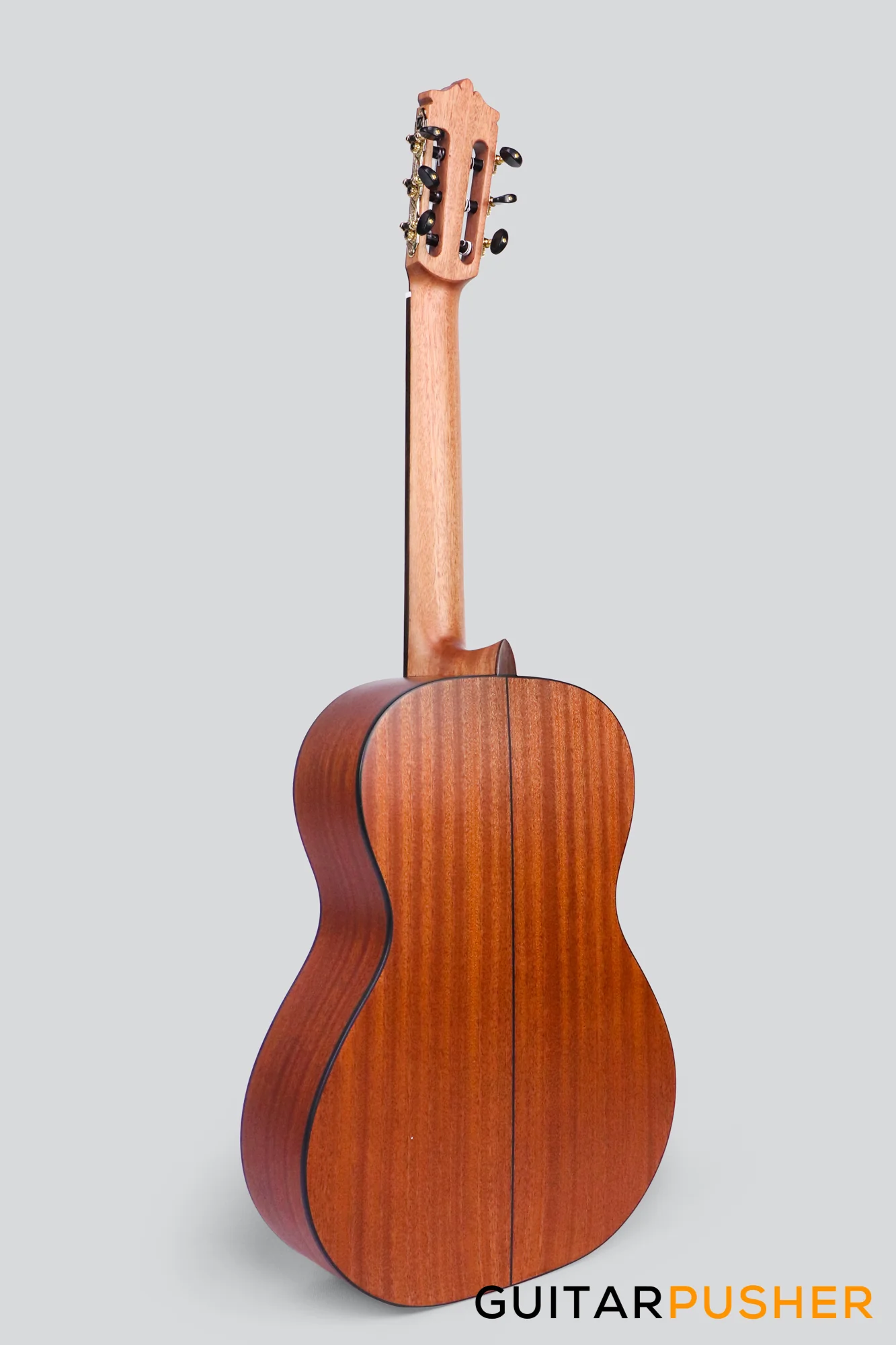 Martinez MC-35C Solid Cedar Top/Mahogany Classical Guitar (Natural) - Image 5