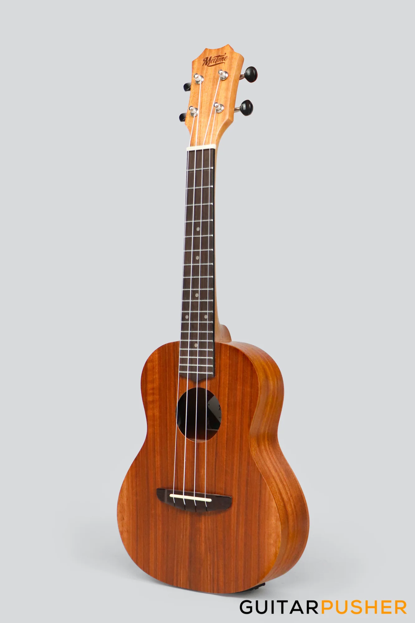 MeiTone E1-CE Concert All-Acacia Ukulele w/ UK-T3 pickup - Image 10