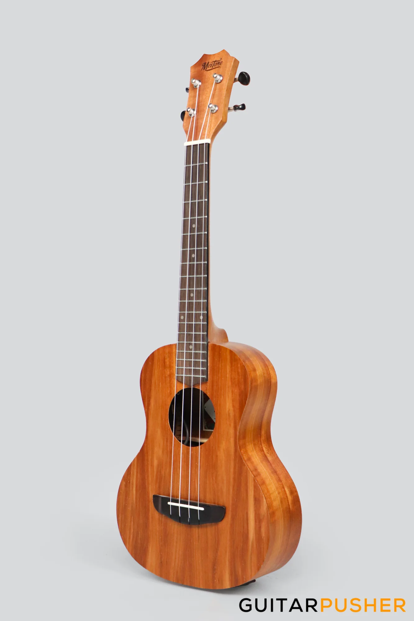 MeiTone E1-TE Tenor All-Acacia Ukulele w/ UK-T3 pickup - Image 4
