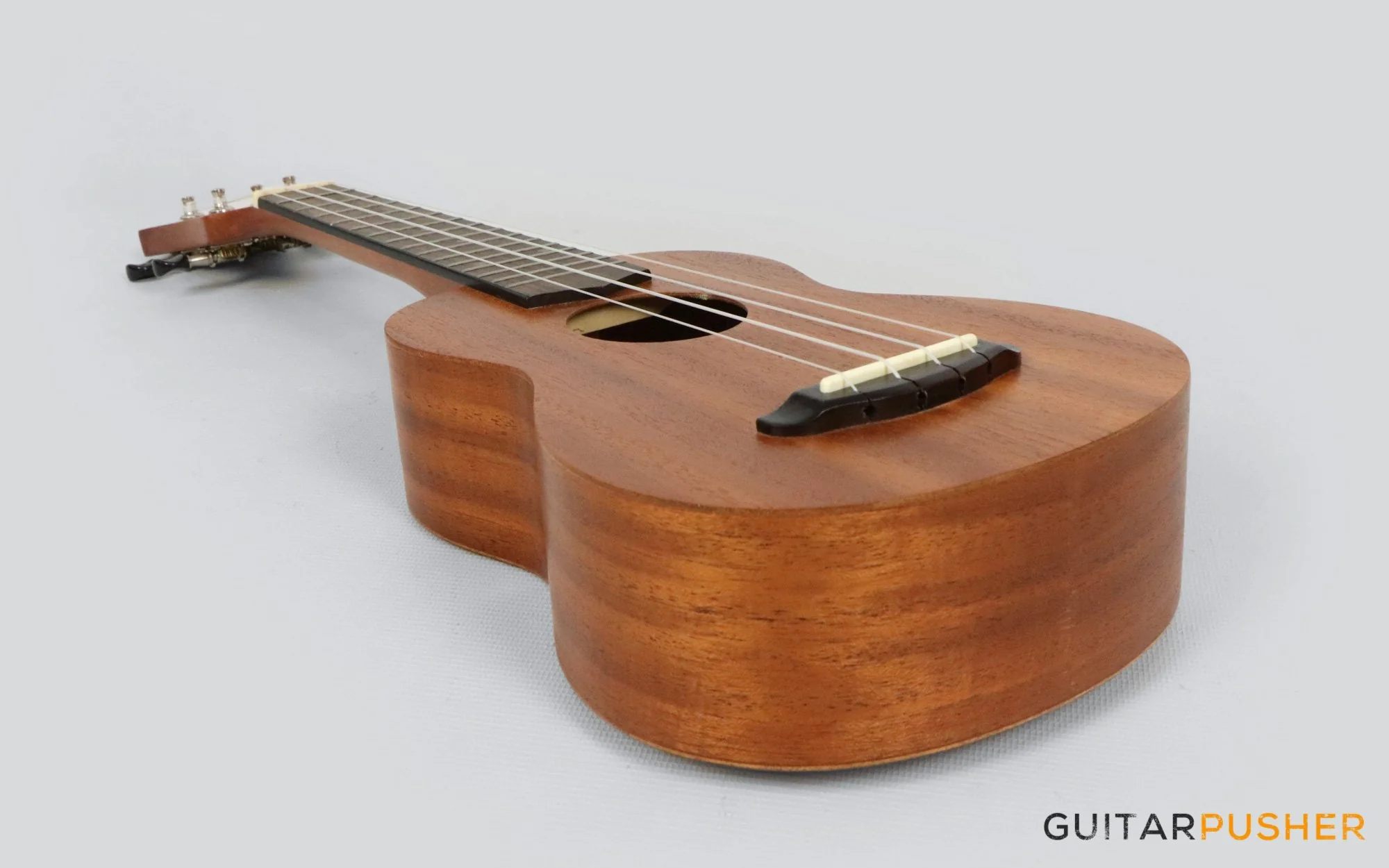 MeiTone M1-S Soprano All-Mahogany Ukulele - Image 10