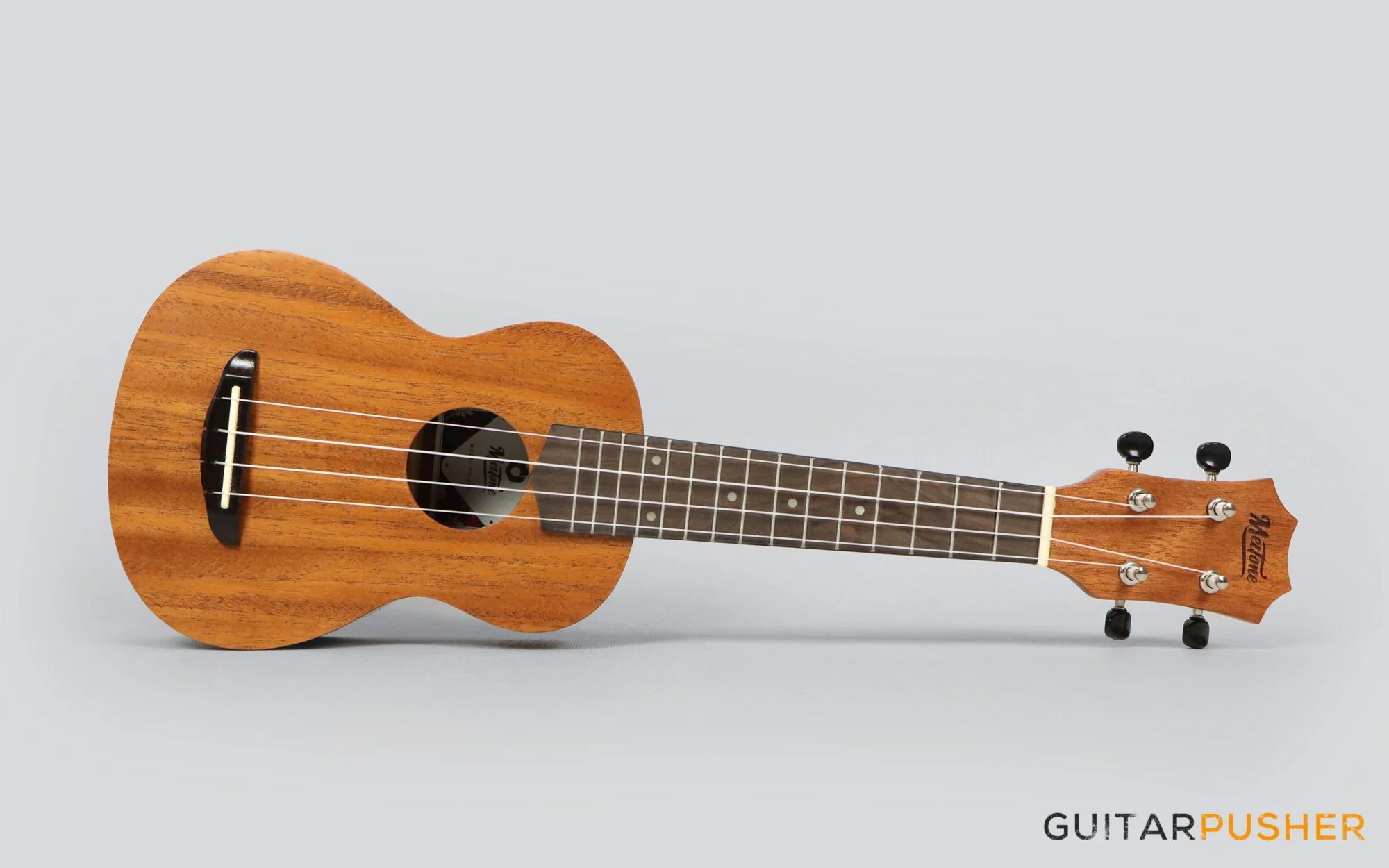 MeiTone M1-S Soprano All-Mahogany Ukulele - Image 9