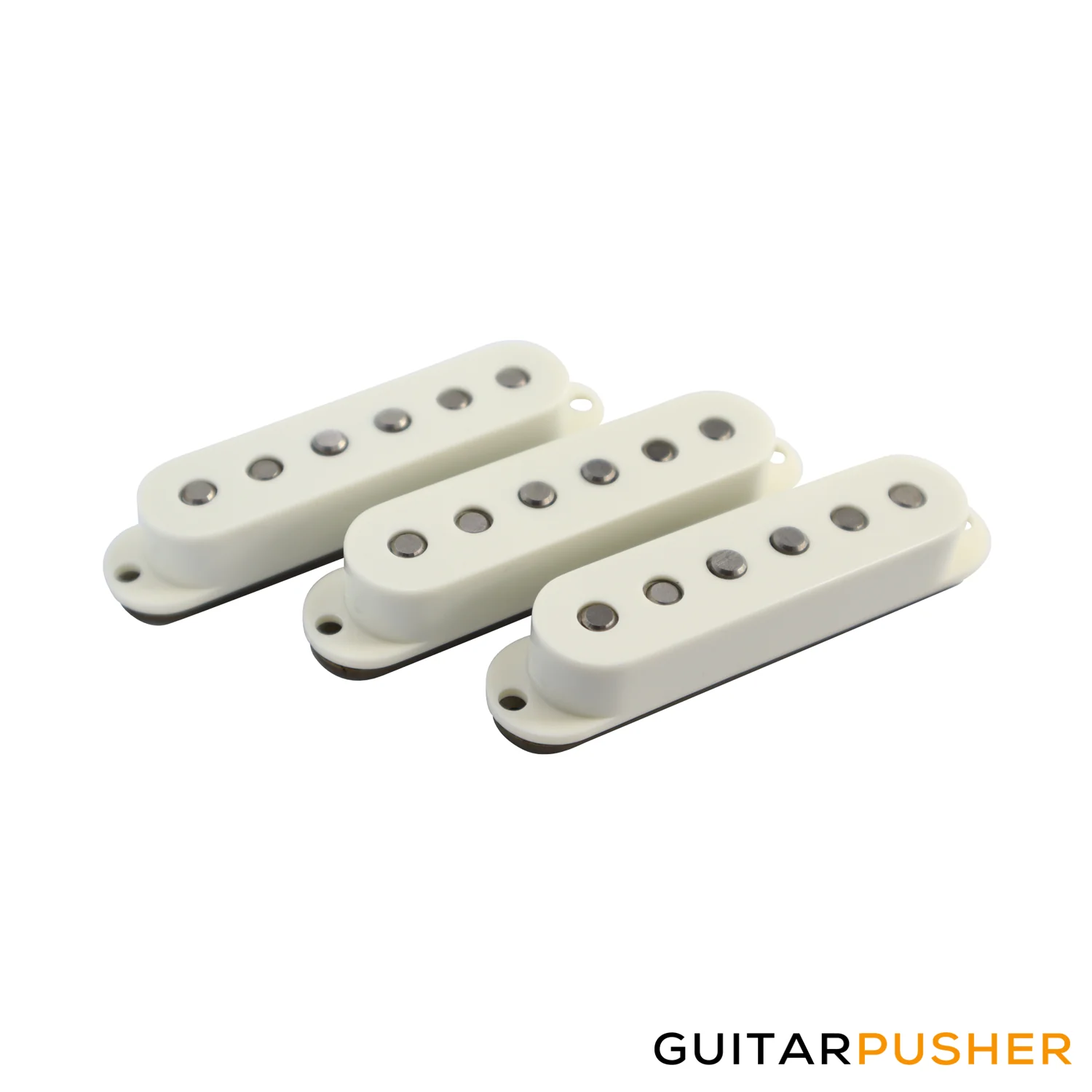 Montances Calibrated SSS Classic Stratocaster Pickup Set - Parchment White