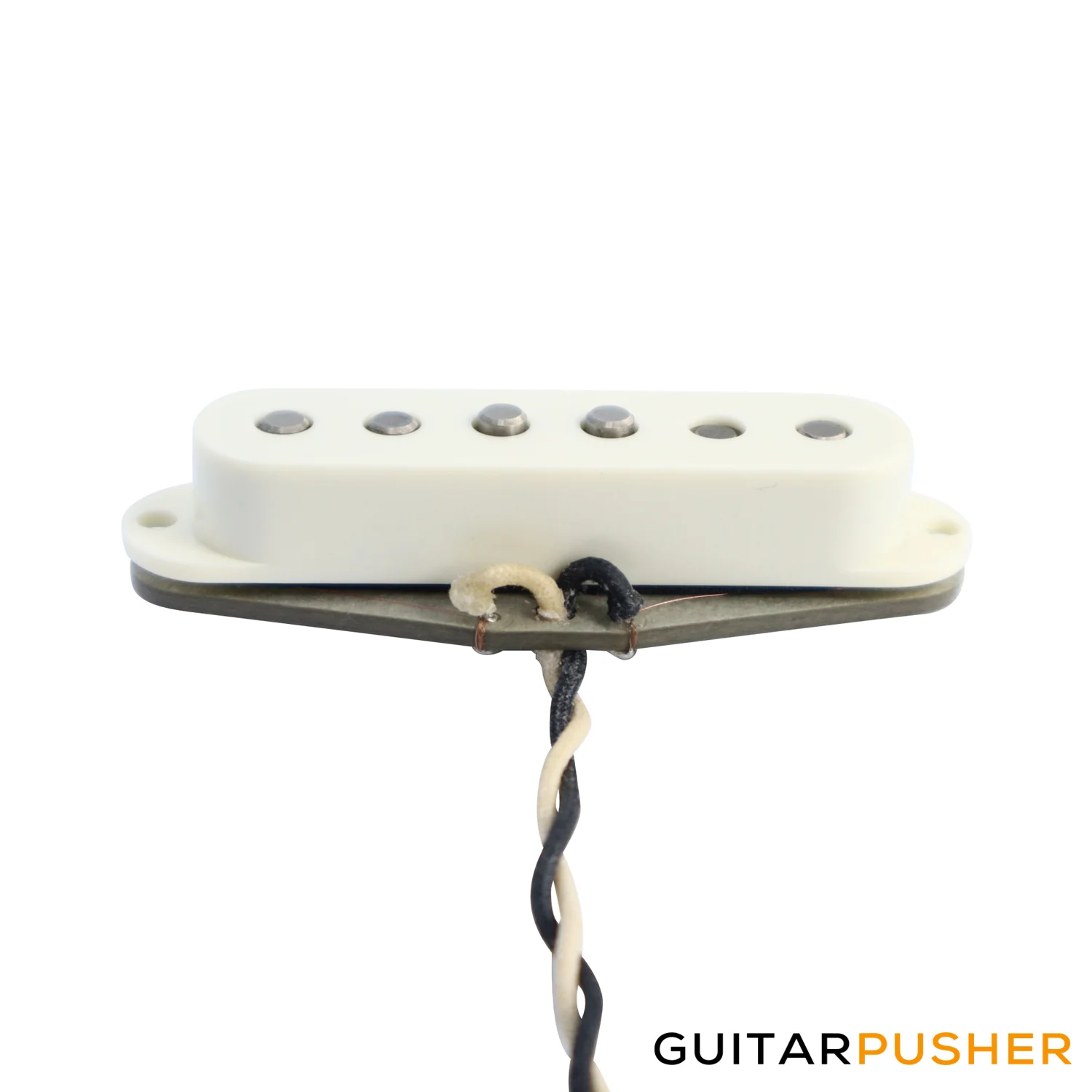 Montances Calibrated SSS Classic Stratocaster Pickup Set - Parchment White - Image 8
