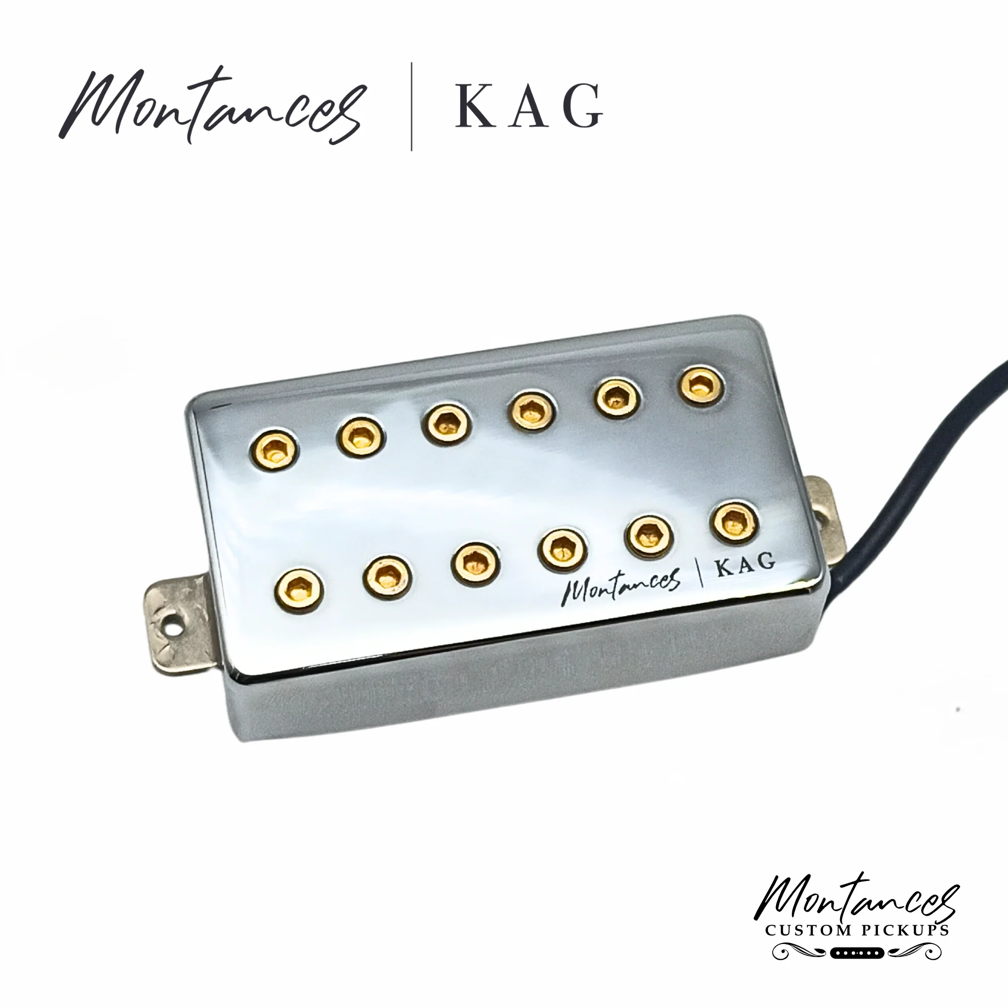 Montances KAG OVERWOUND Bridge Pickup - Jam Bumanlag Signature - Chrome Gold - Image 3