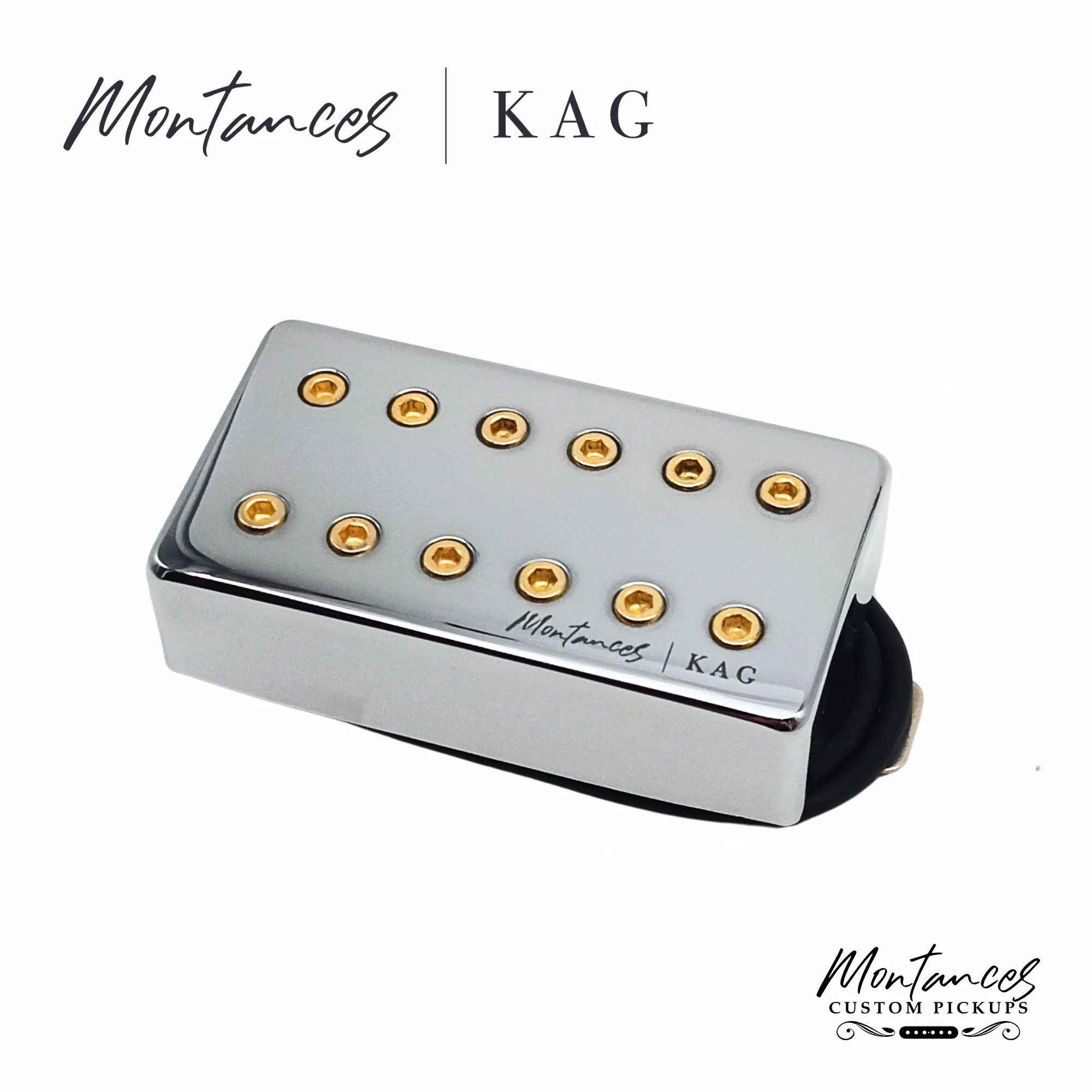 Montances KAG OVERWOUND Bridge Pickup - Jam Bumanlag Signature - Chrome Gold - Image 5
