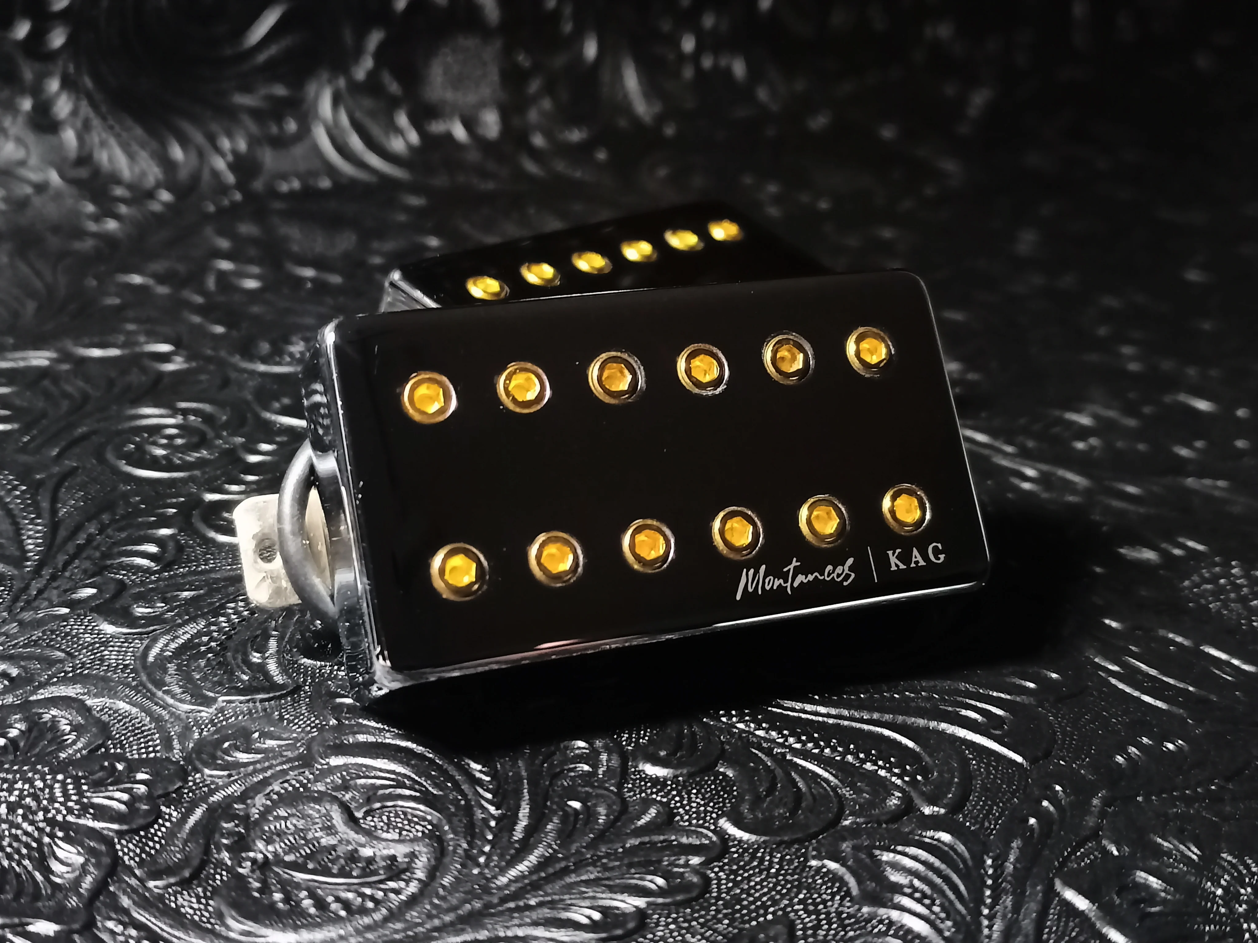 Montances KAG OVERWOUND Bridge Pickup - Jam Bumanlag Signature - Chrome Gold - Image 8