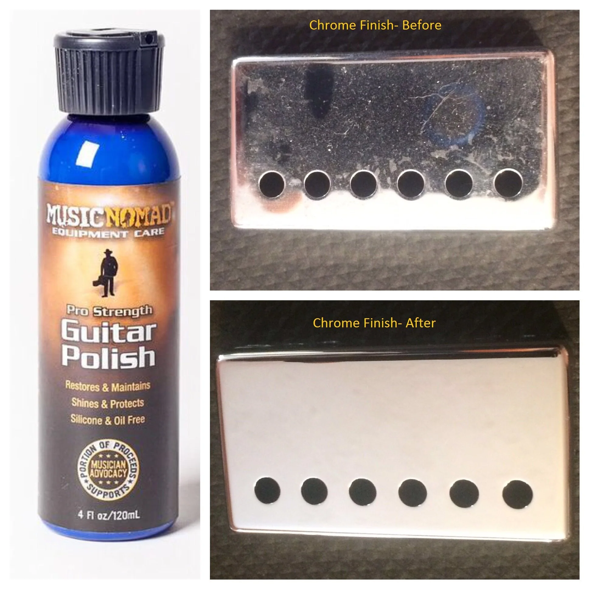 Music Nomad Guitar Polish - Pro Strength Formula for Guitar and Hardware MN101 - Image 4