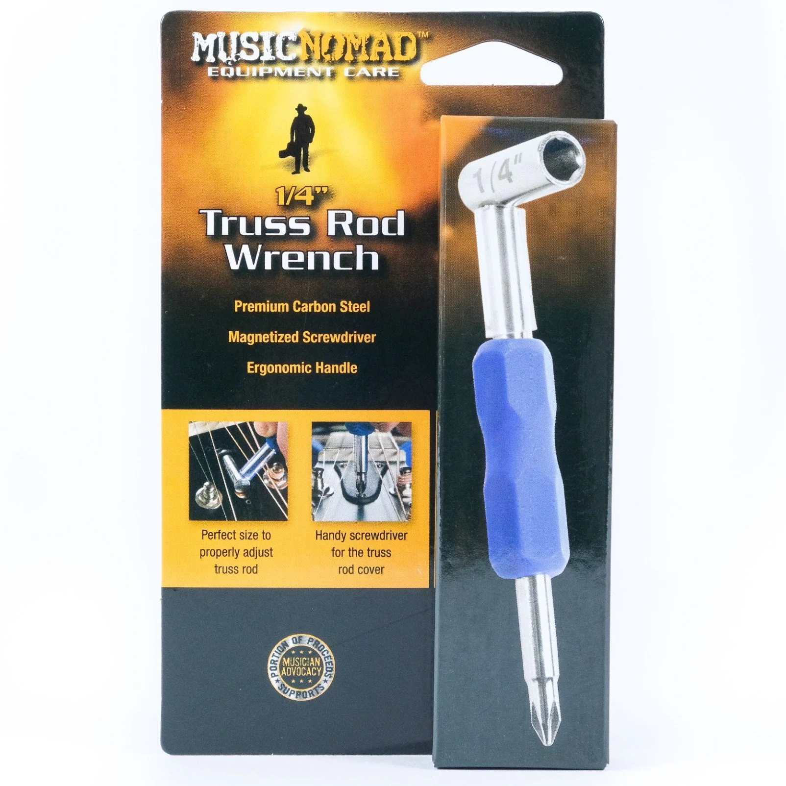 Music Nomad Premium Truss Rod Wrench 1/4 inch for Taylor MN231 - Image 6