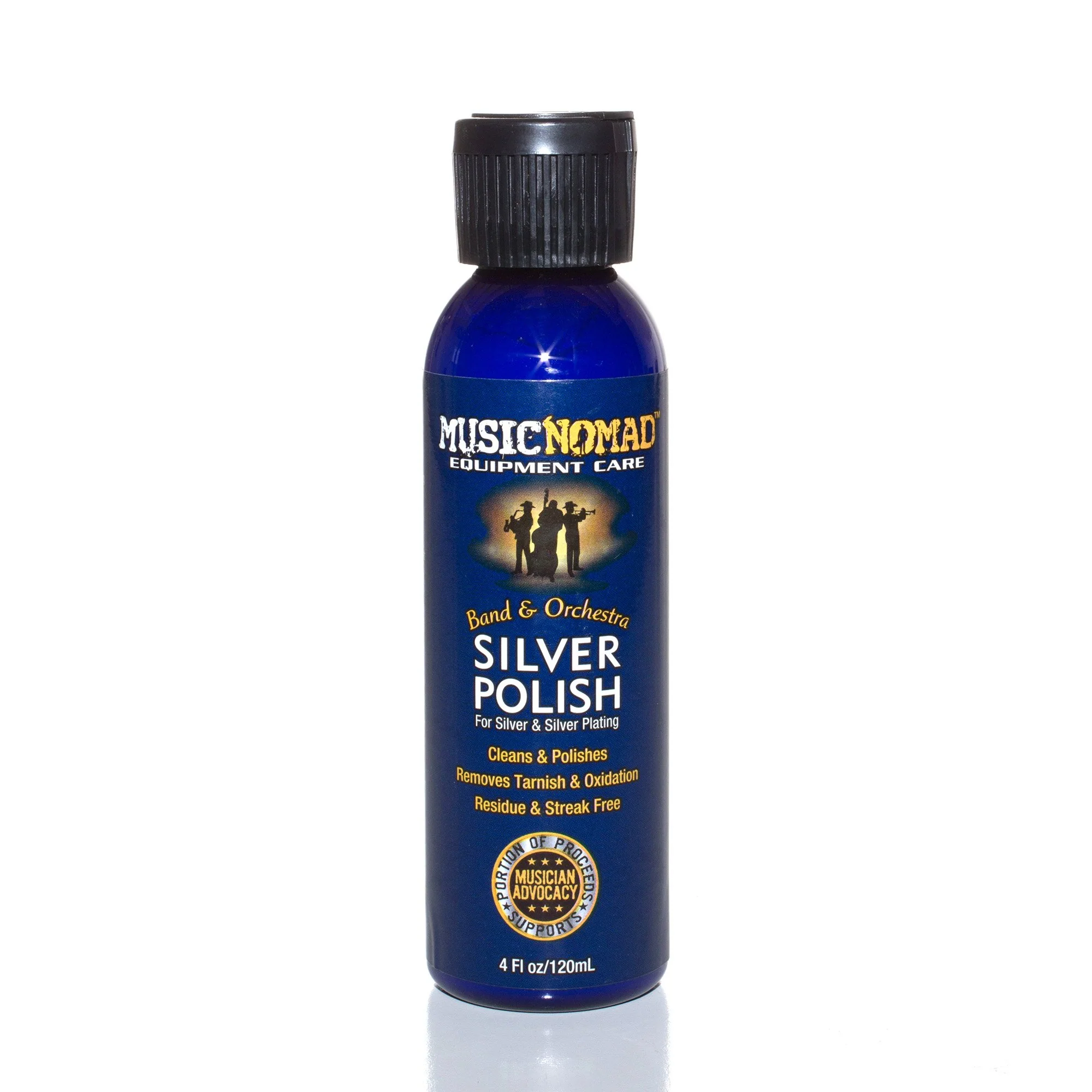 Music Nomad Silver Polish - For Silver & Silver Plating (4 oz.) MN701