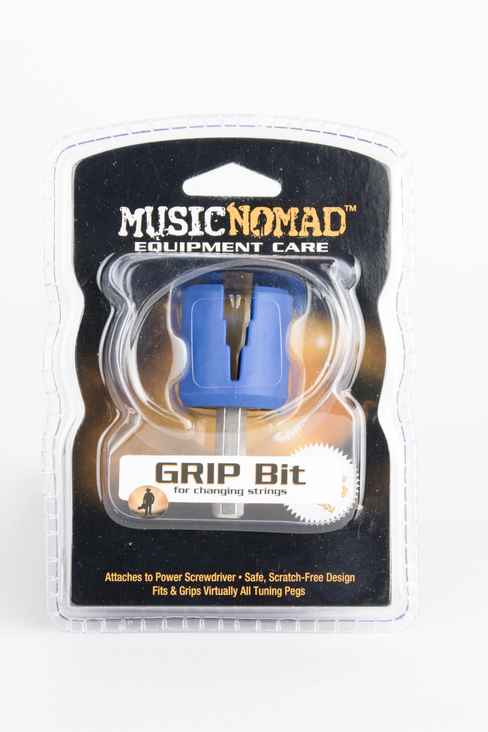 Music Nomad GRIP Bit - Peg Winder Attachment (Rubber Lined Drill Bit Pegwinder for Cordless Screwdriver) MN220 - Image 4