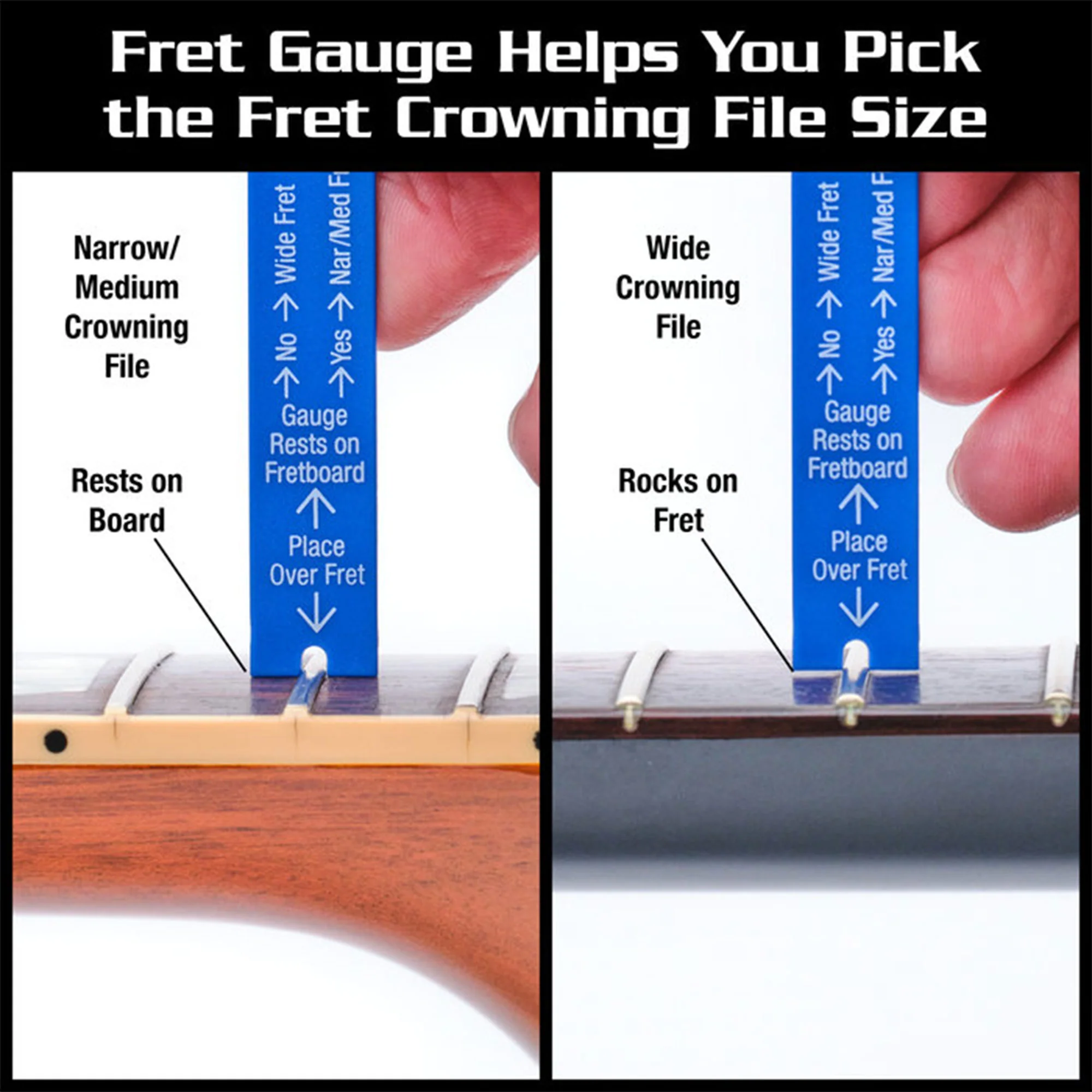 MusicNomad Precision Fret Gauge MN840 - Image 2