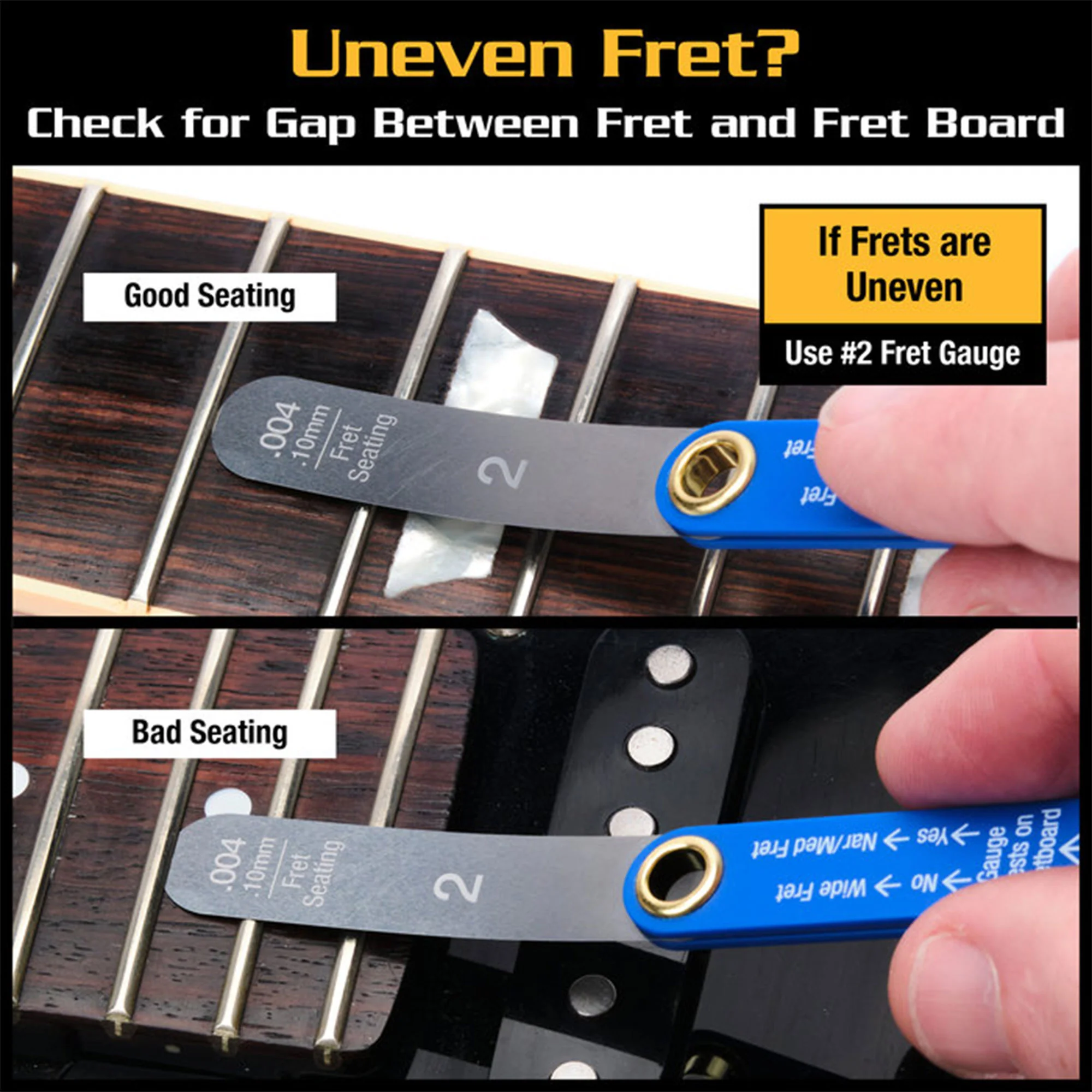 MusicNomad Precision Fret Gauge MN840 - Image 4
