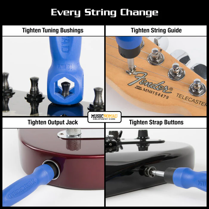 MusicNomad String Change Tool Kit (6 pcs.) MN218 - Image 3