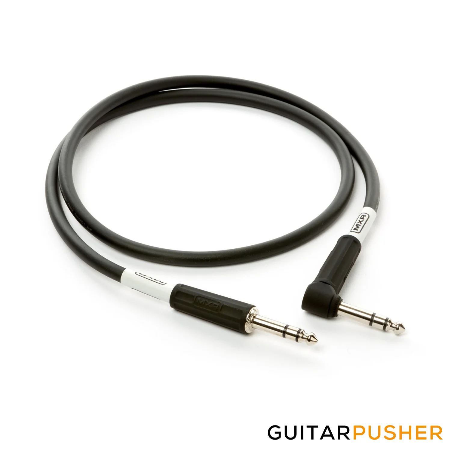 MXR TRS Stereo Cable 3ft Straight to Right Angle DCIST03R - Image 3
