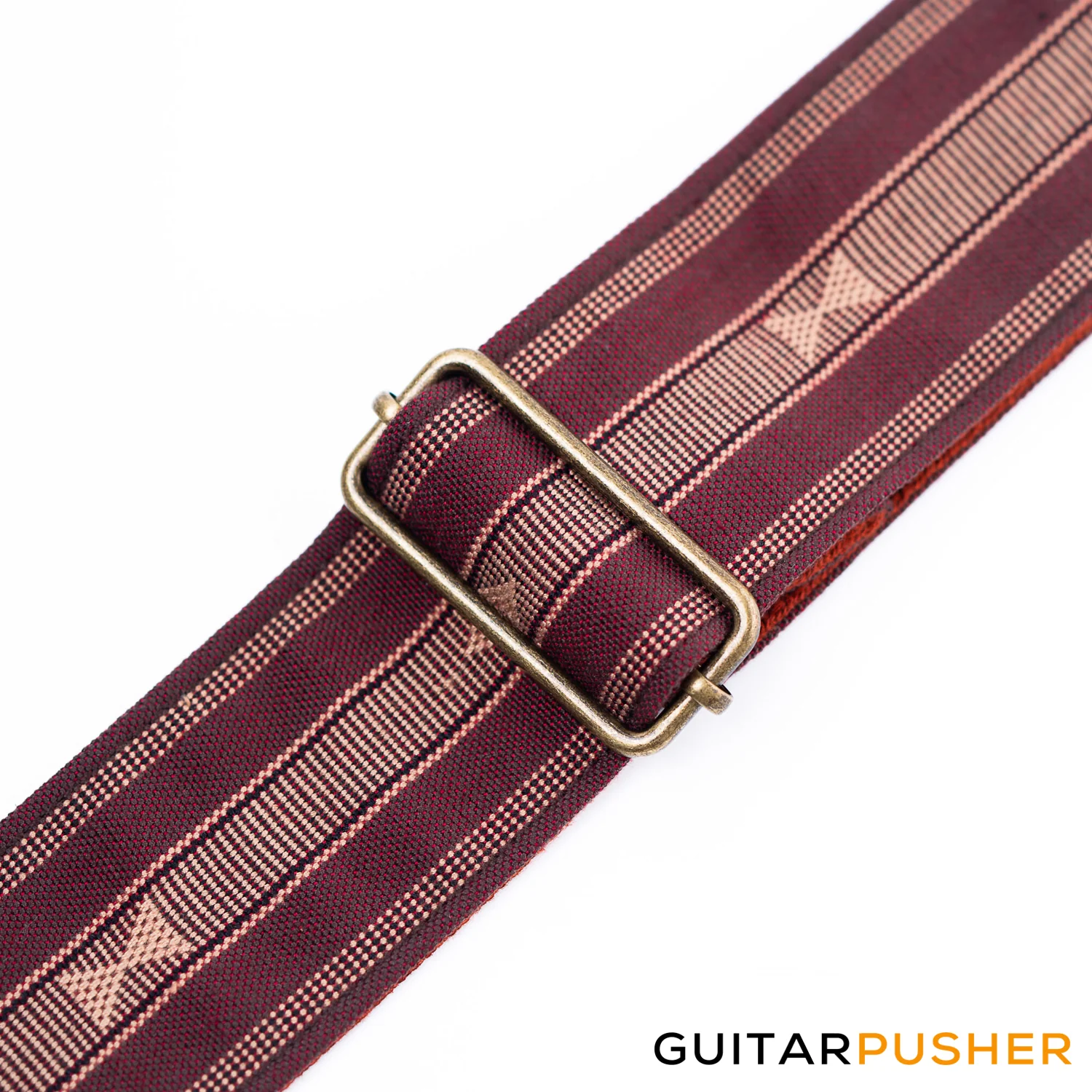 Panlipi Loom Weave Audrey SAG03A Guitar Strap - Choco Beige - Image 2