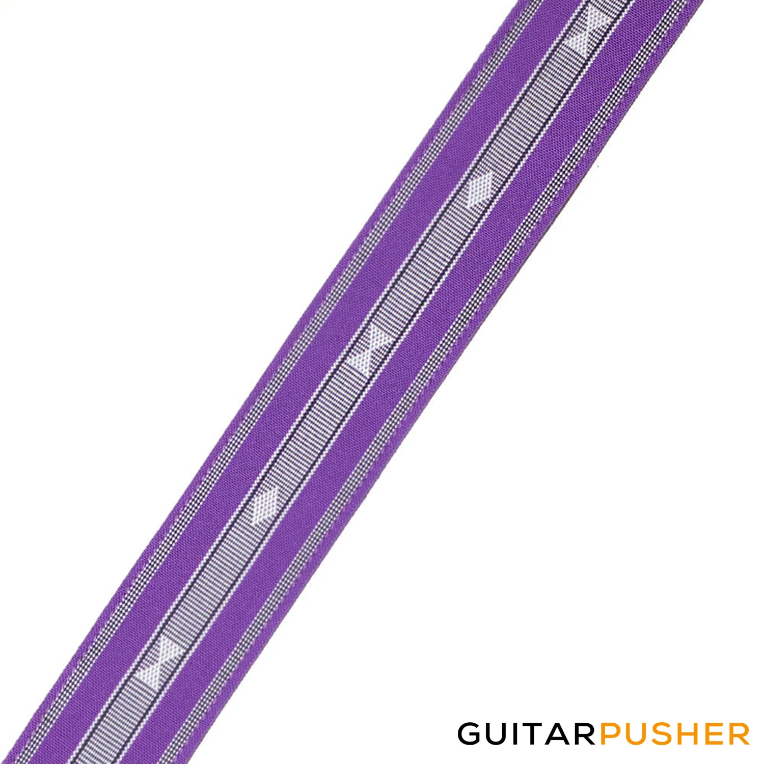 Panlipi Loom Weave Audrey SAG14 Guitar Strap - Violet - Image 4