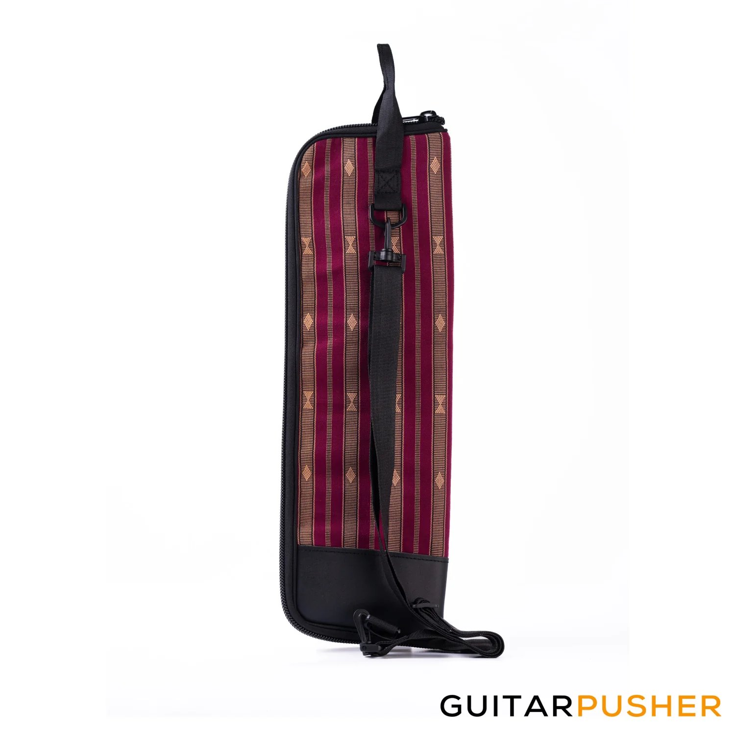 Panlipi Loom Weave Audrey SagDs02 Drumstick Bag - Burgundy - Image 2