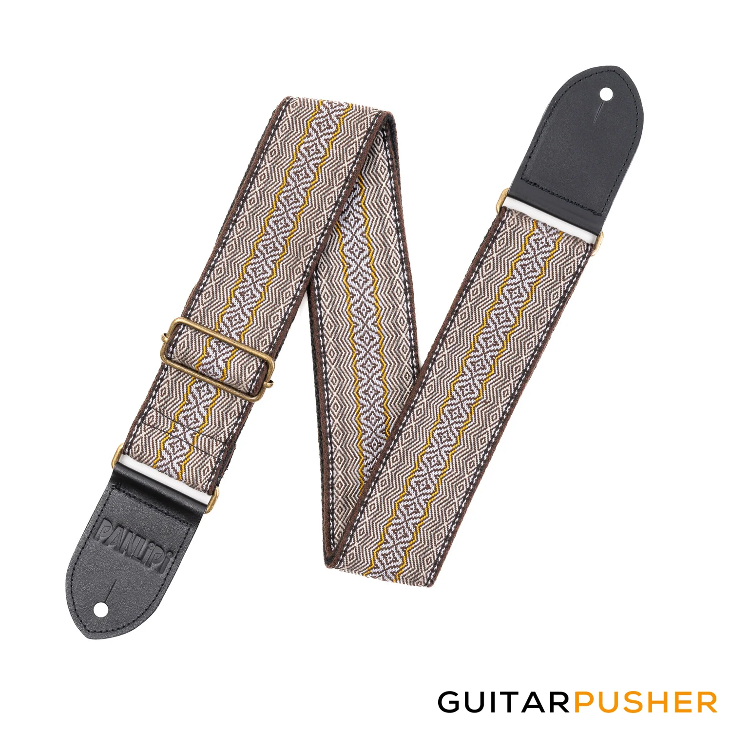 Panlipi Loom Weave Lilaktob KAL31A Guitar Strap - Image 3