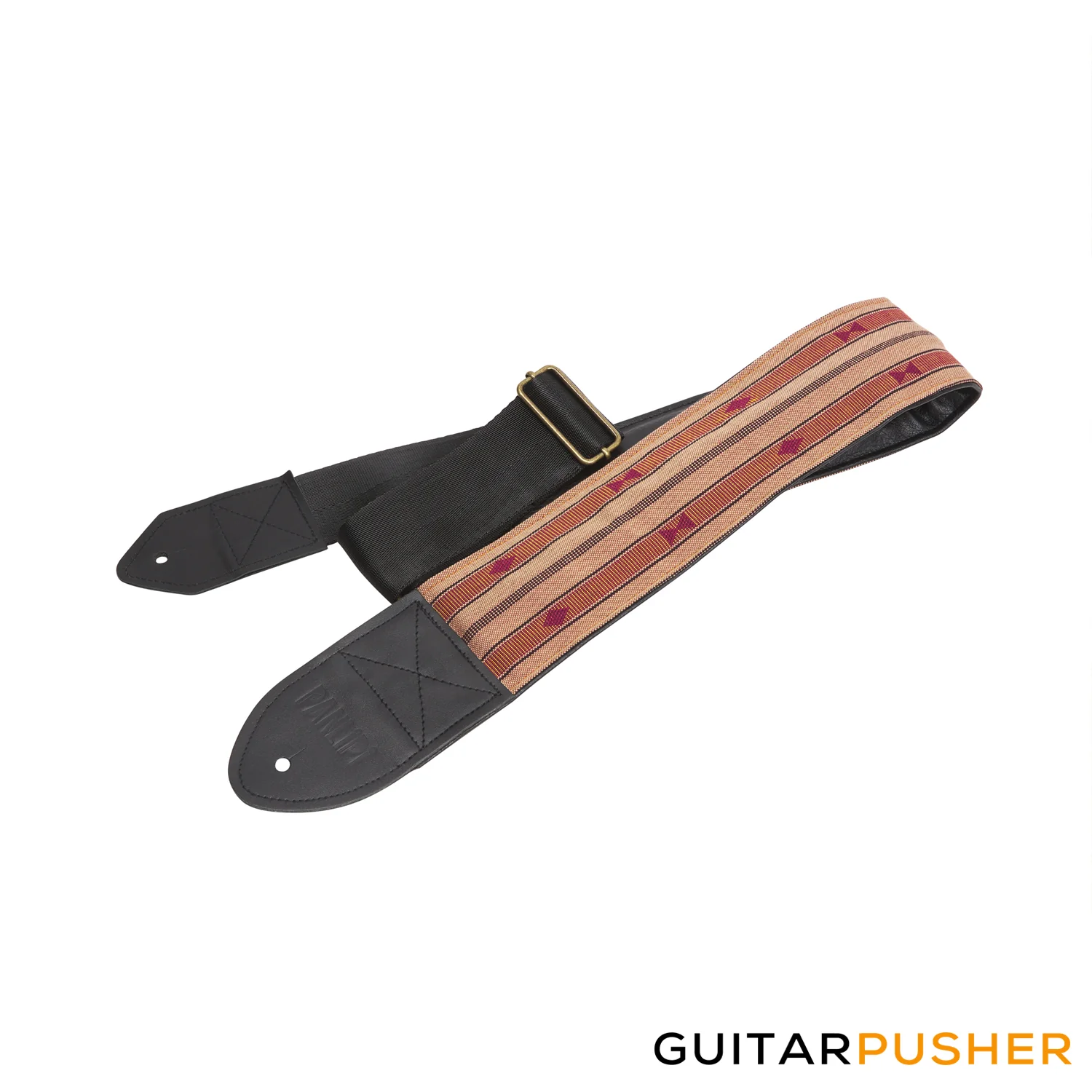 Panlipi Sagada Loom Weave Audrey BASSSAG11 3" Bass Guitar Strap - Mocha - Image 3