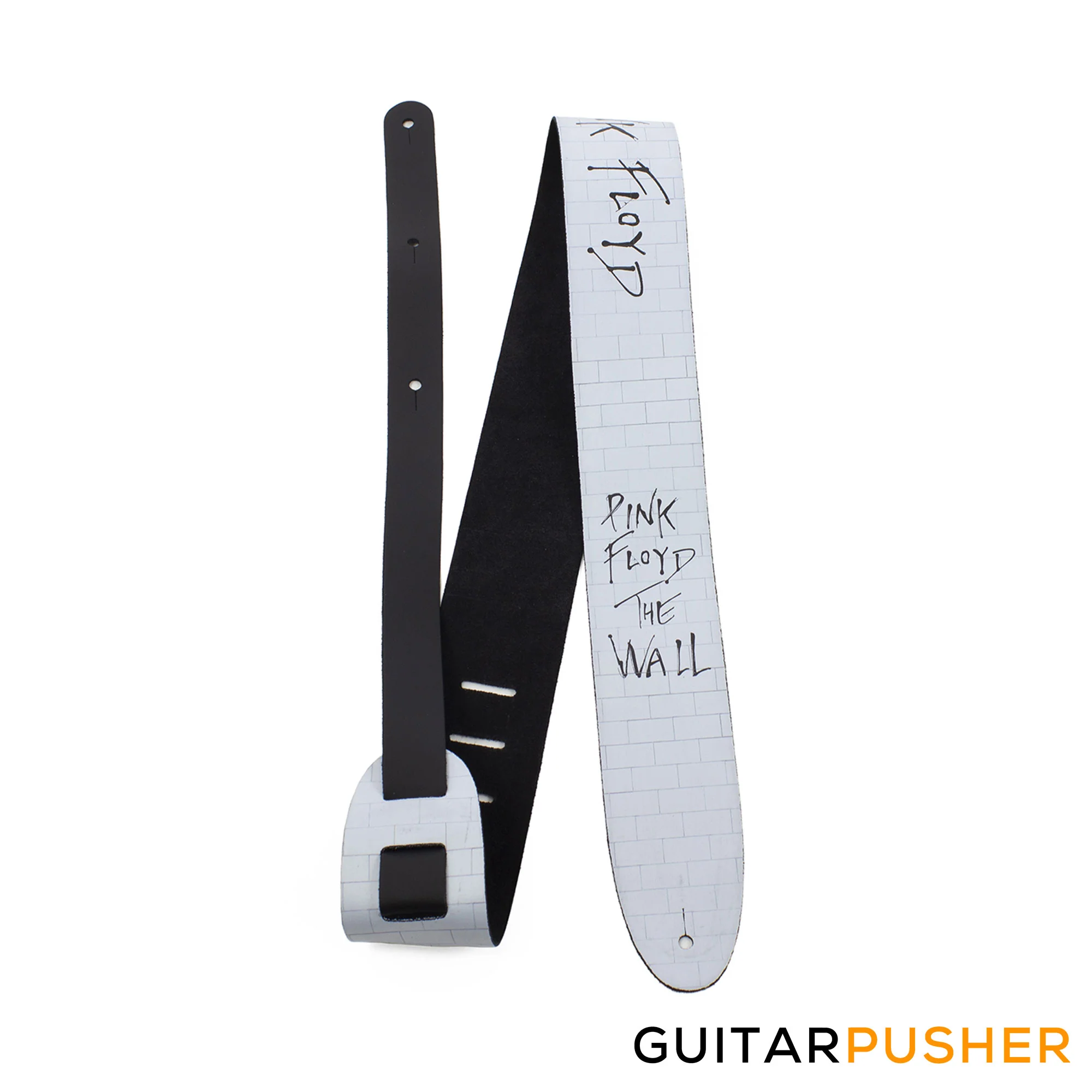 Perri's Leather Official Pink Floyd 2.5" Leather Printed Guitar Strap - Image 4