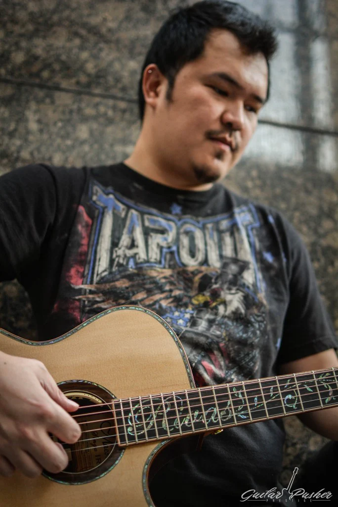 Maestro Pete Rivas Custom Shop Singa-IR w/ custom inlays - Image 5