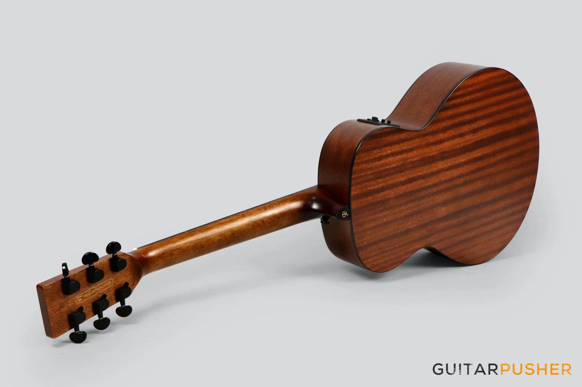 Phoebus Baby-N GS-E v3 All Mahogany GS Mini (3rd Gen.) Travel Acoustic-Electric Guitar w/ Gig Bag - Image 11