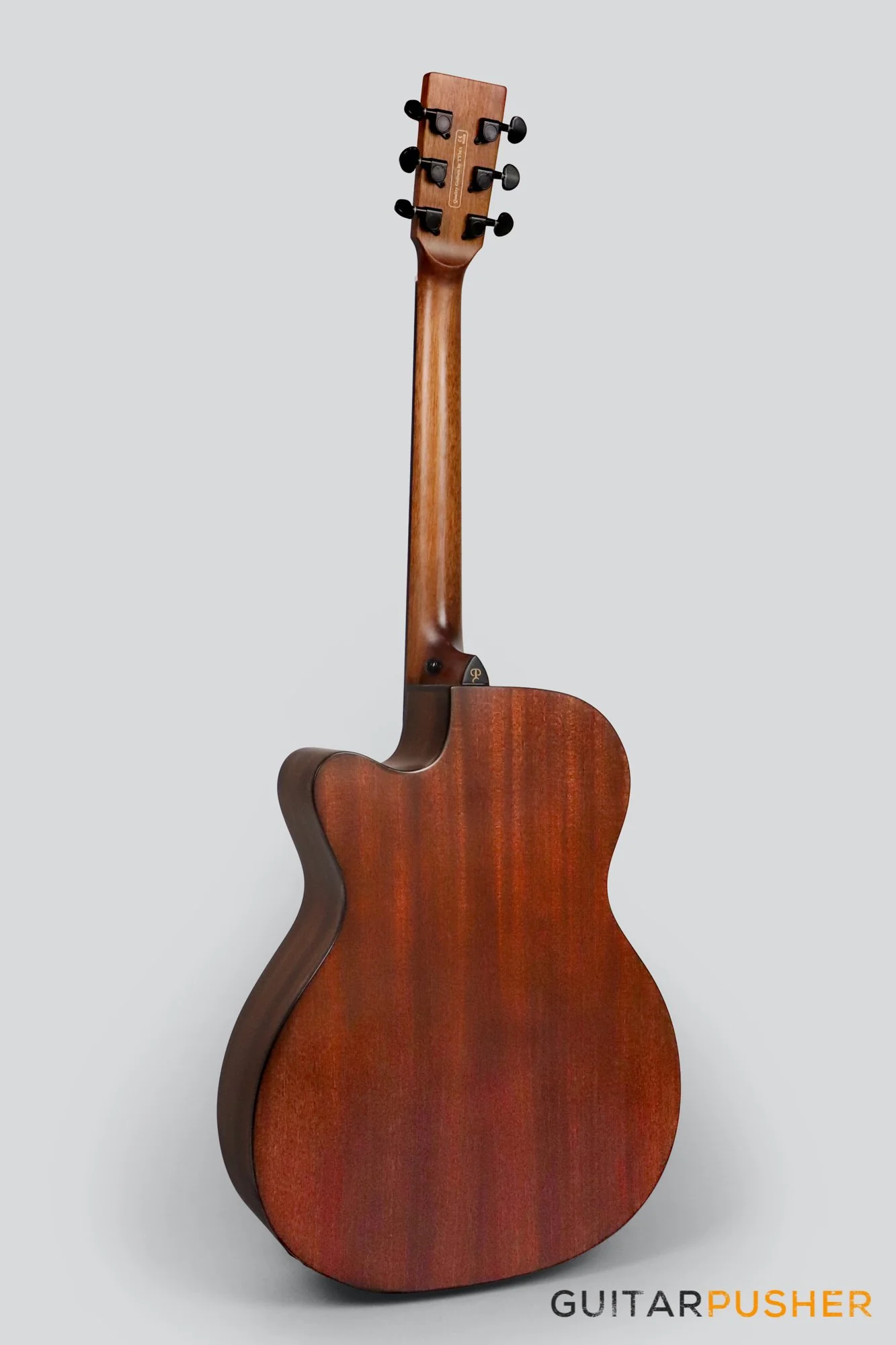 Phoebus PG-20ce v3 OM (3rd Gen.) Acoustic-Electric Guitar w/ Gig Bag - Image 6