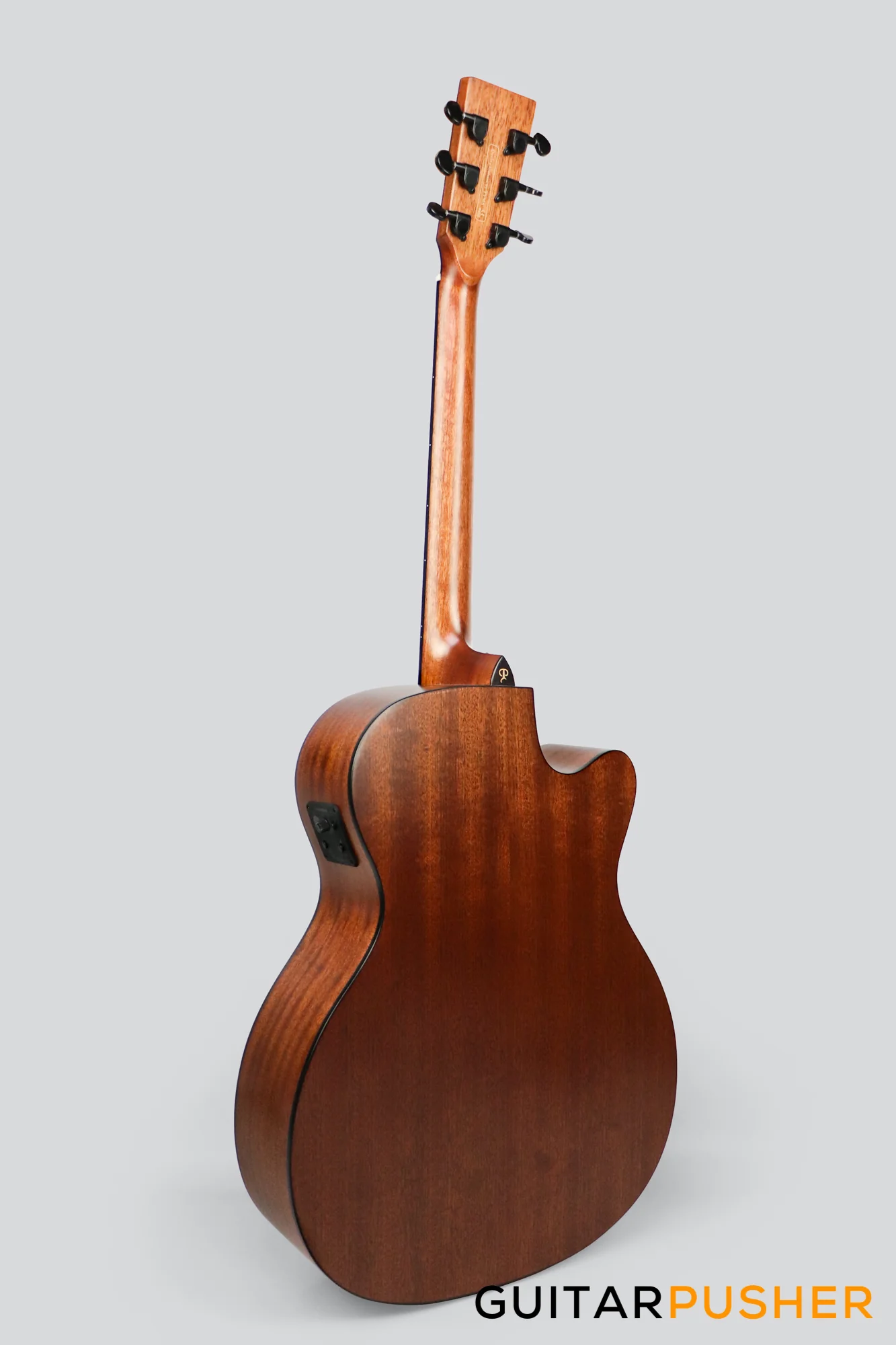 Phoebus PG-20ce v3 OM (3rd Gen.) Acoustic-Electric Guitar w/ Gig Bag - LEFT HAND - Image 9