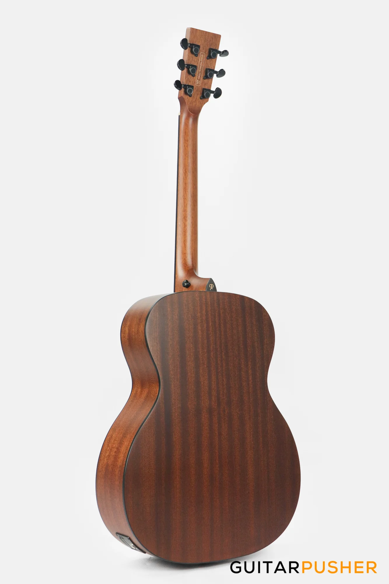 Phoebus PG-20e v3 OM (3rd Gen.) Acoustic-Electric Guitar (Non-Cutaway) w/ Gig Bag - Image 6