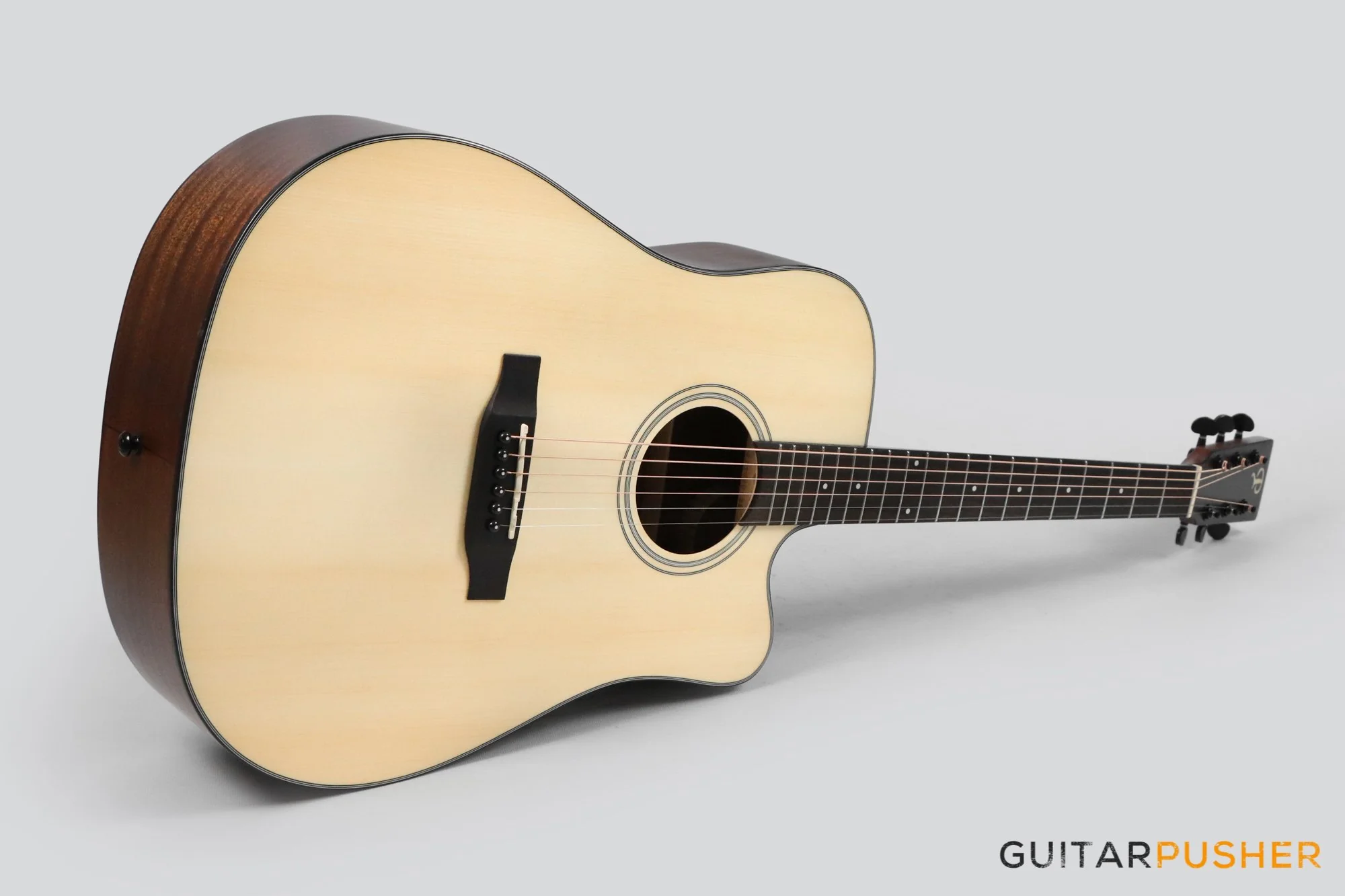 Phoebus PG-30c v3 Dreadnought (3rd Gen.) Acoustic Guitar w/ Gig Bag - Image 11