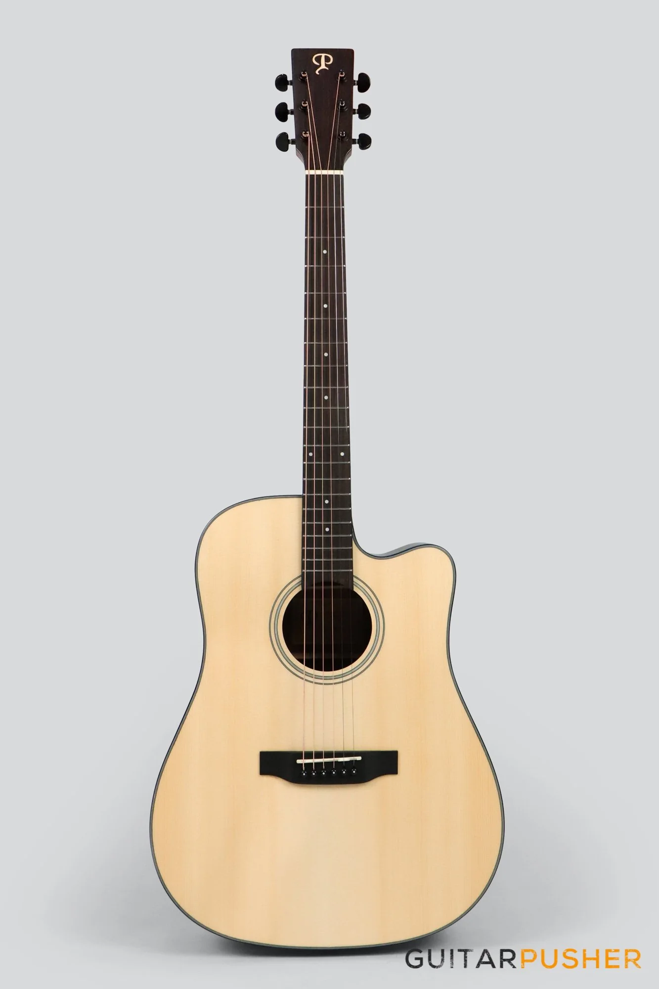 Phoebus PG-30c v3 Dreadnought (3rd Gen.) Acoustic Guitar w/ Gig Bag - Image 3