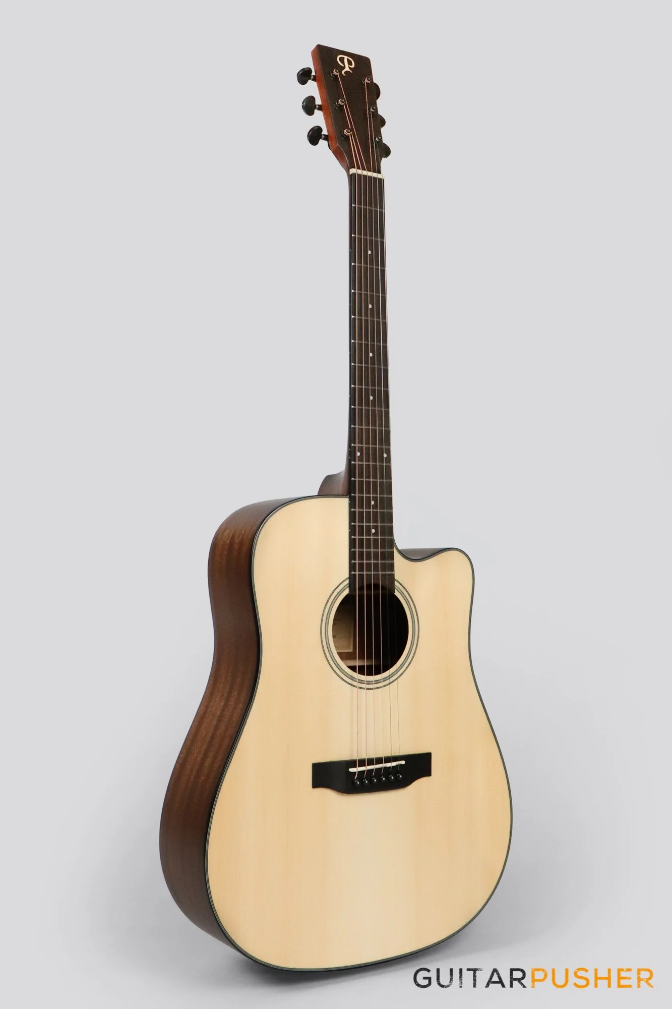 Phoebus PG-30c v3 Dreadnought (3rd Gen.) Acoustic Guitar w/ Gig Bag - Image 4