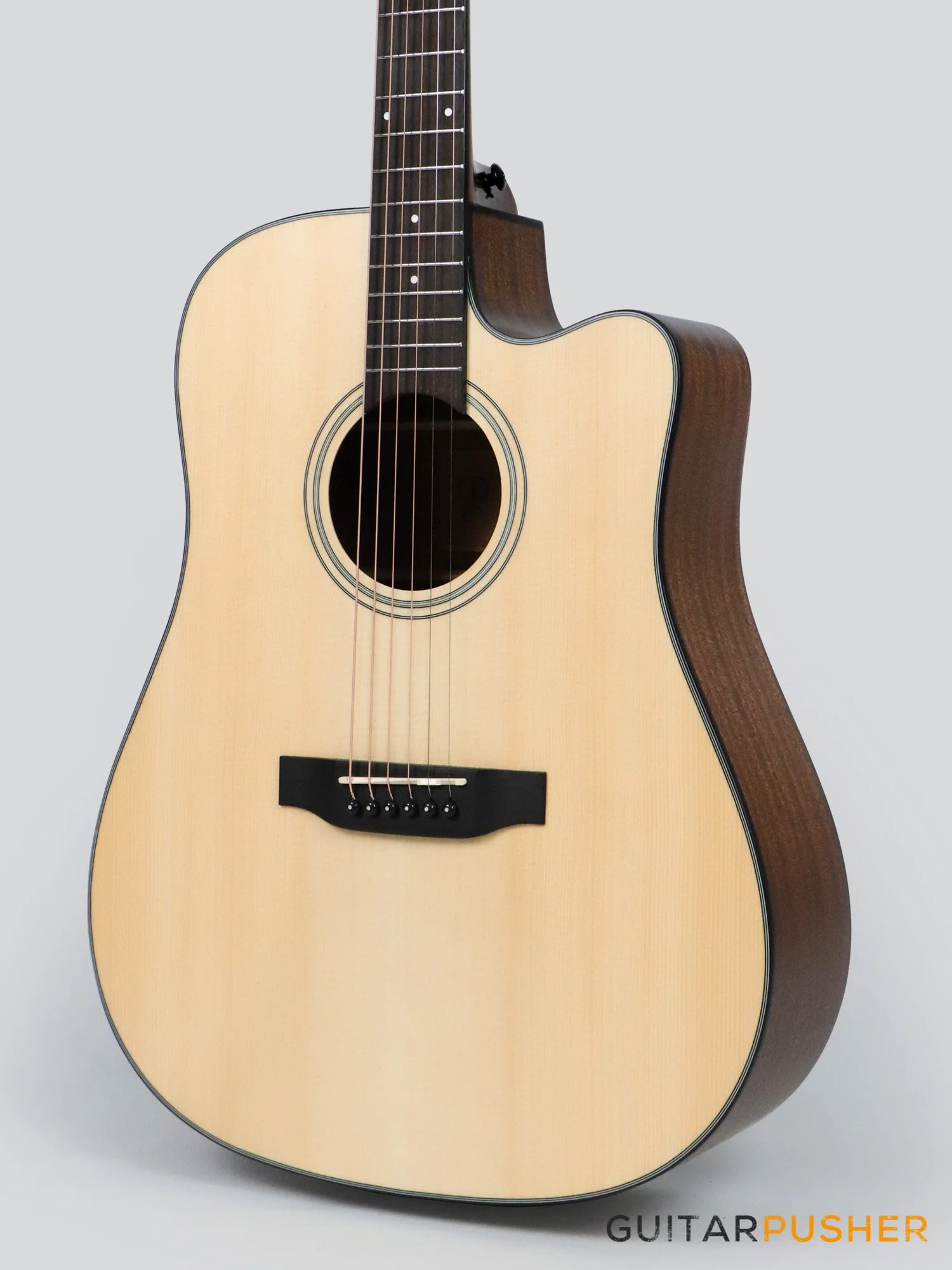 Phoebus PG-30c v3 Dreadnought (3rd Gen.) Acoustic Guitar w/ Gig Bag - Image 7