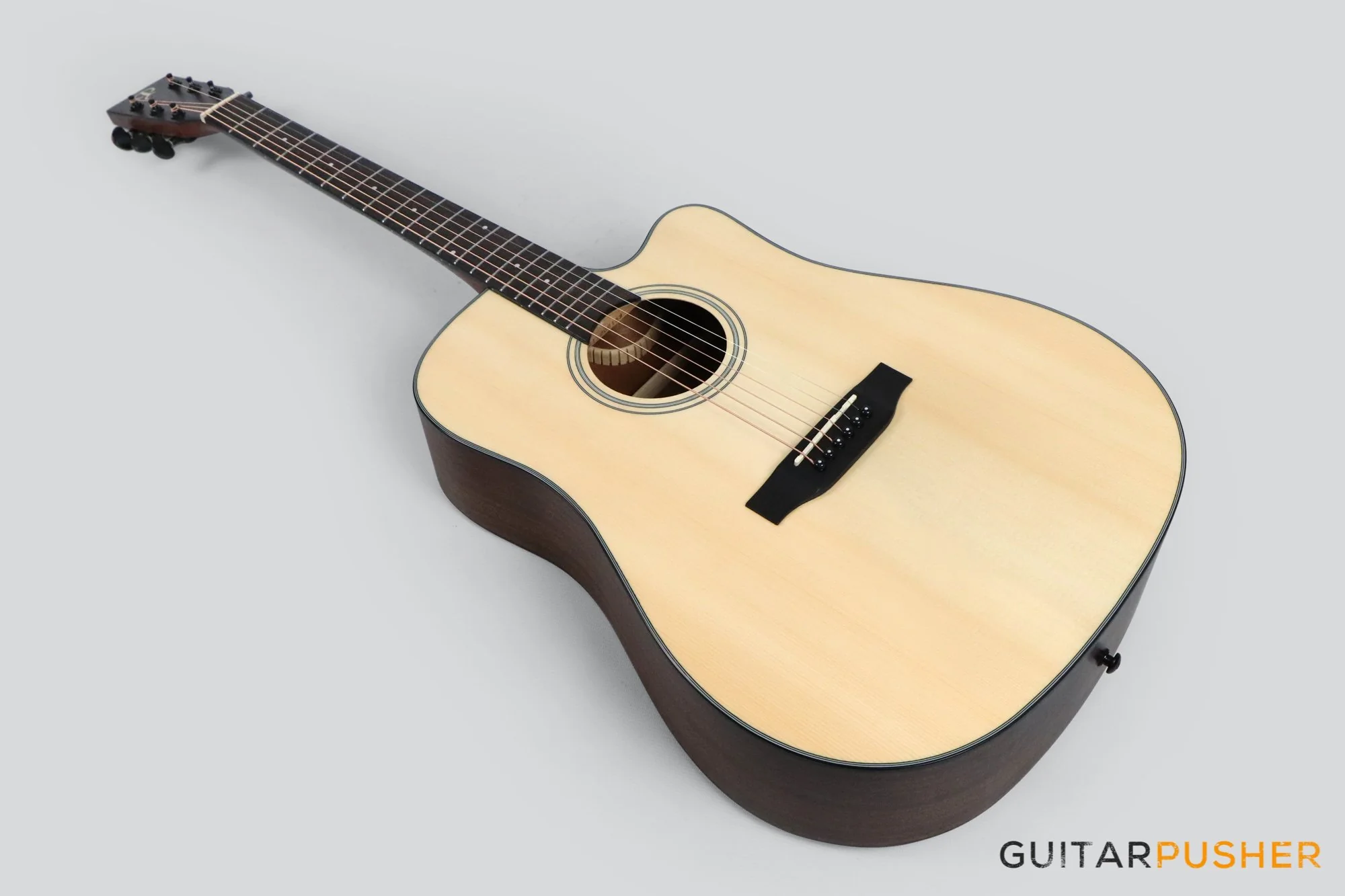 Phoebus PG-30c v3 Dreadnought (3rd Gen.) Acoustic Guitar w/ Gig Bag - Image 9