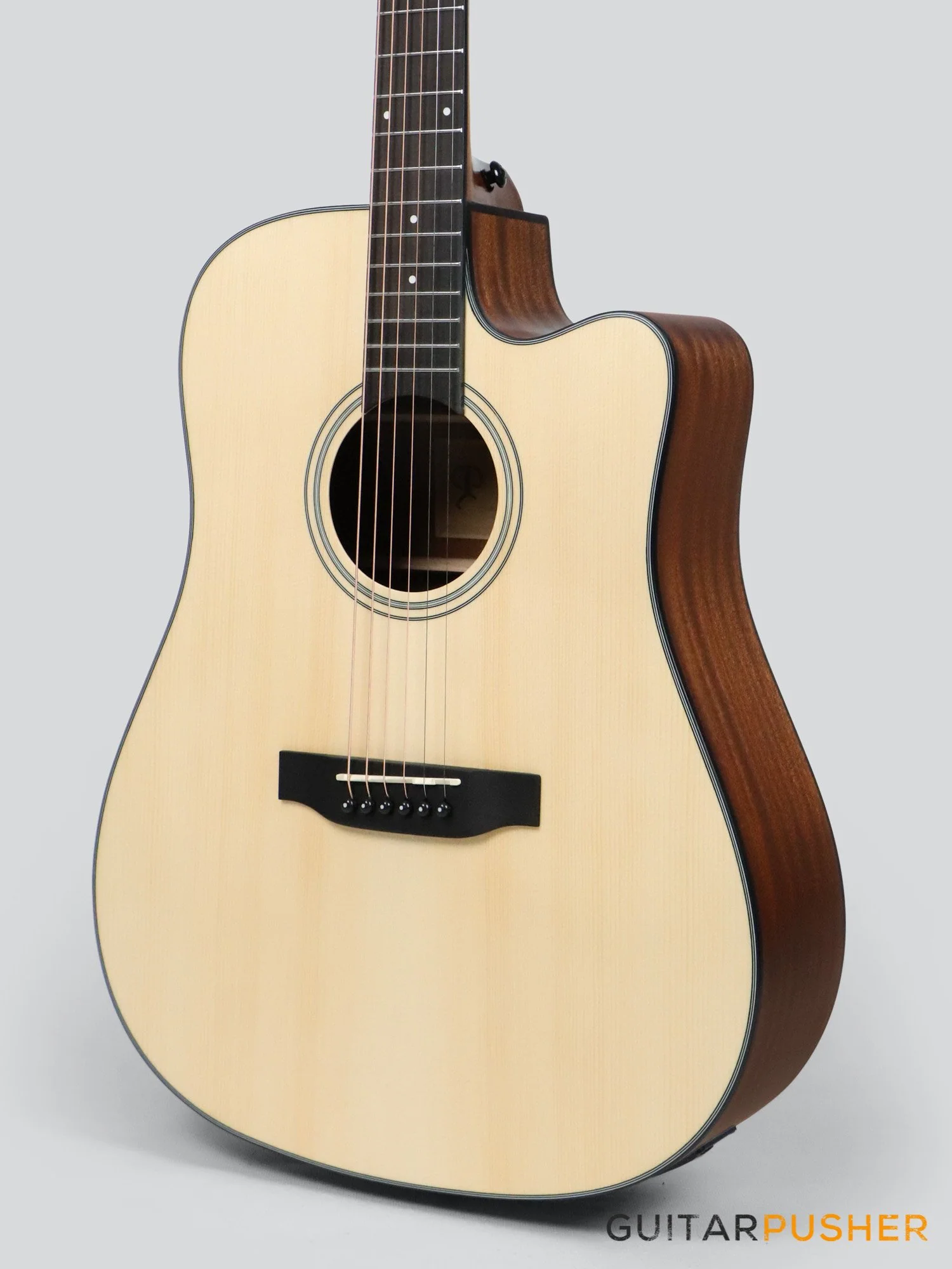 Phoebus PG-30ce V3 Dreadnought (3rd Gen.) Acoustic-Electric Guitar w/ Gig Bag - Image 14
