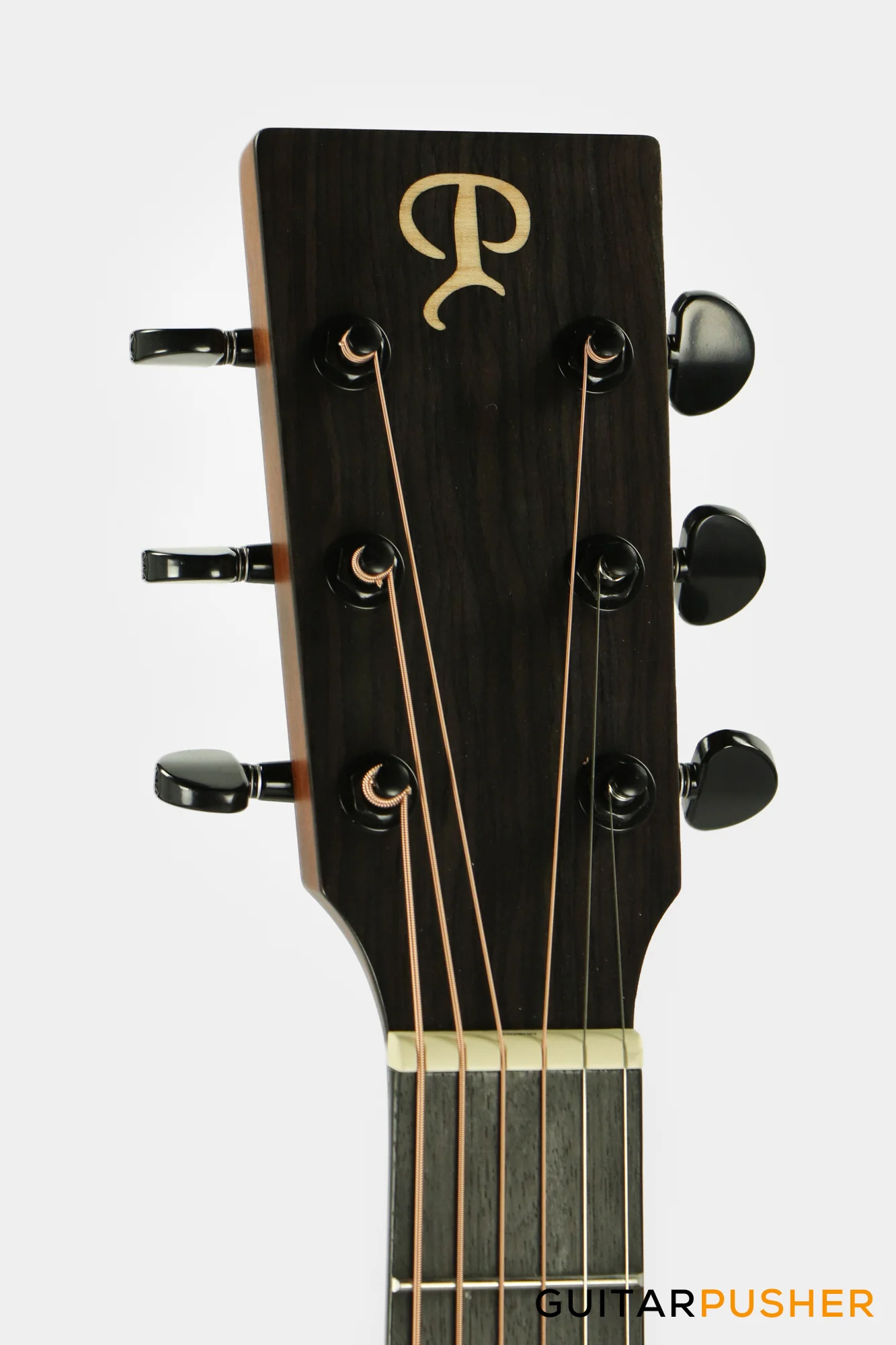 Phoebus PG-50ce v3 Solid Top Dreadnought (3rd Gen.) Acoustic-Electric Guitar w/ Gig Bag - Image 5