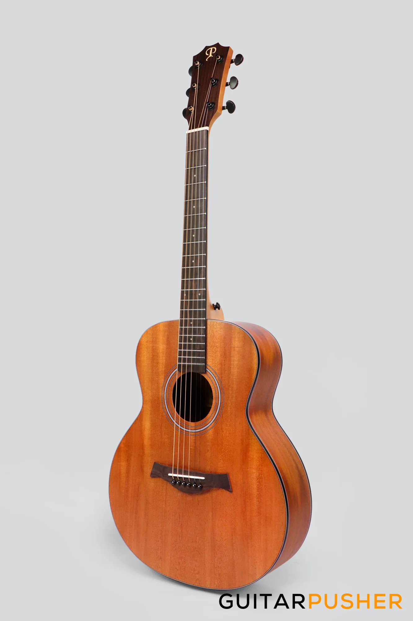 Phoebus Progeny Baby-10N GS All-Mahogany GS Mini Acoustic Guitar w/ Gig Bag - Image 3