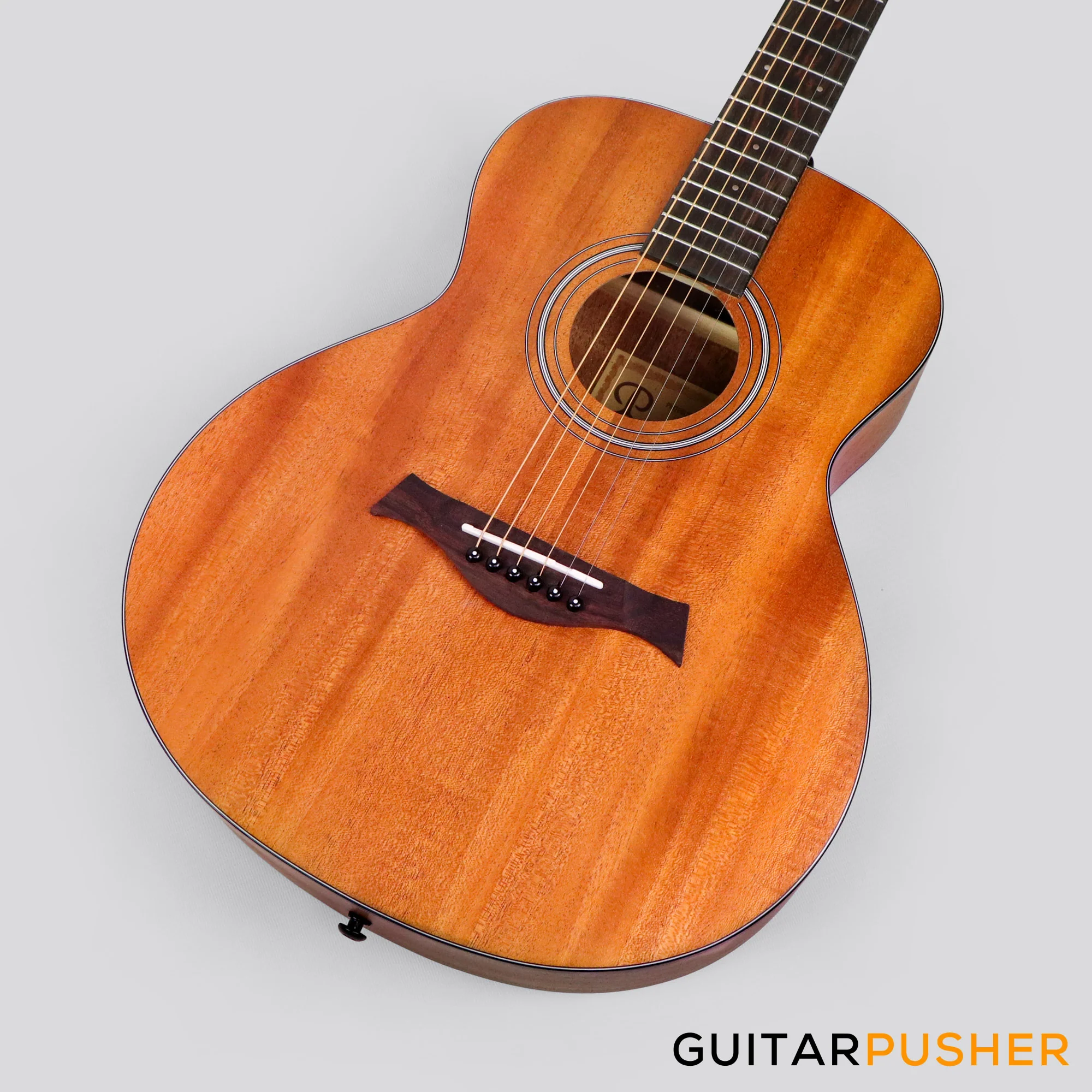 Phoebus Progeny Baby-10N GS All-Mahogany GS Mini Acoustic Guitar w/ Gig Bag - Image 9