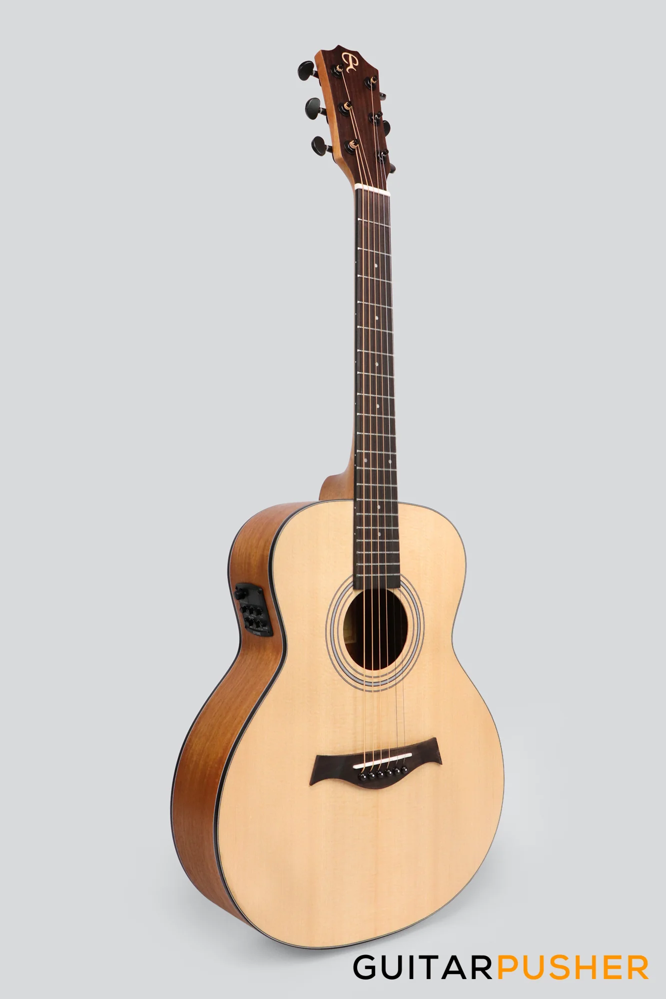 Phoebus Progeny Baby-15GSe GS Mini Acoustic-Electric Guitar w/ Gig Bag - Image 3