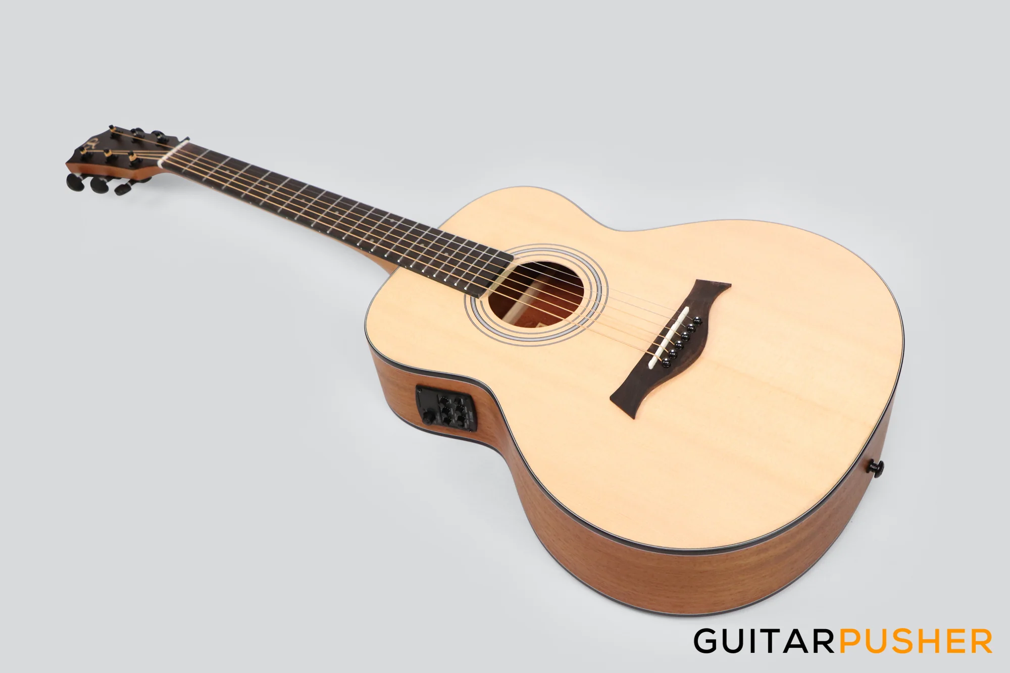 Phoebus Progeny Baby-15GSe GS Mini Acoustic-Electric Guitar w/ Gig Bag - Image 7